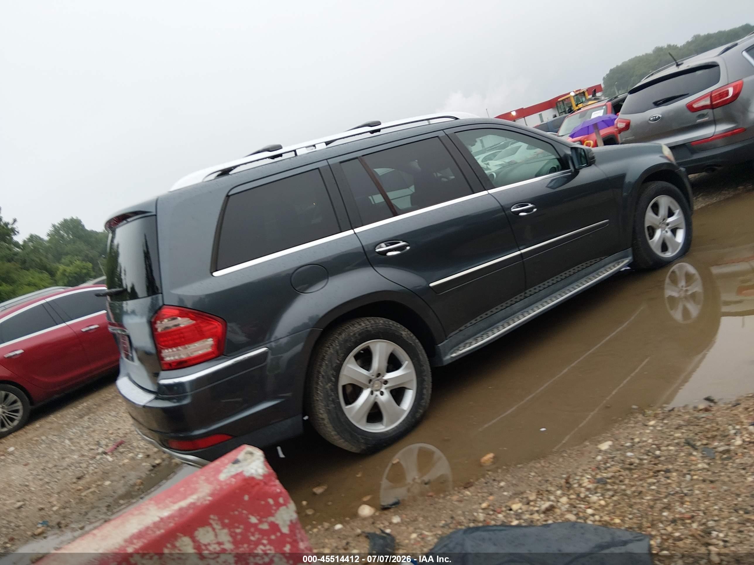 2011 Mercedes-benz Gl 450 4matic Gray vin: 4JGBF7BE7BA716329