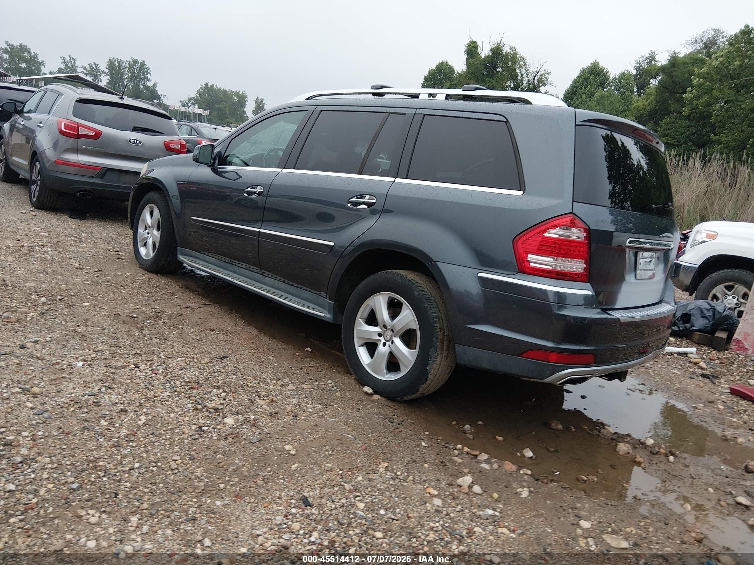 2011 Mercedes-benz Gl 450 4matic Gray vin: 4JGBF7BE7BA716329
