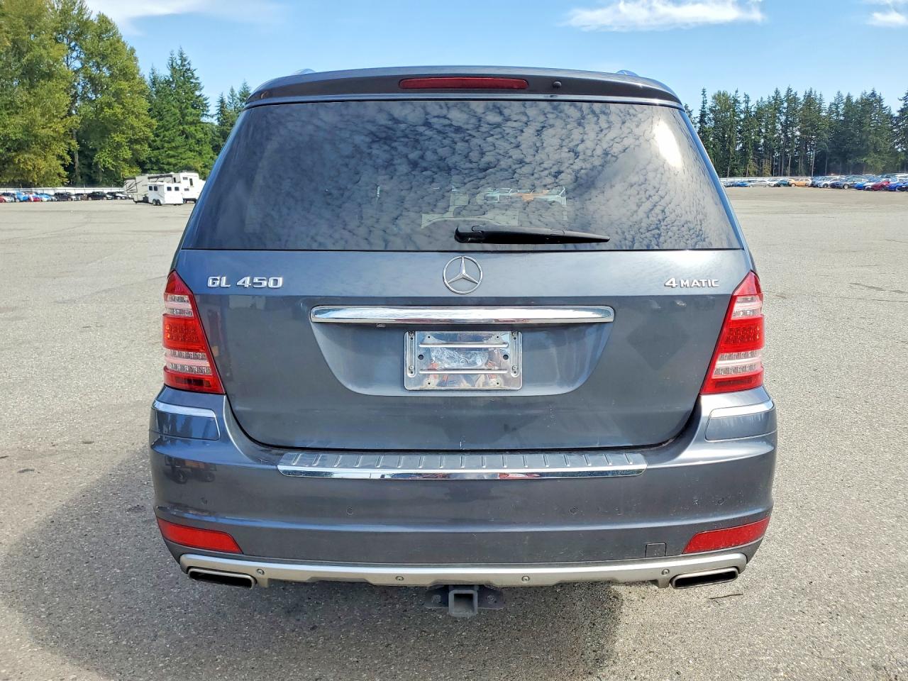 2011 Mercedes-benz Gl 450 4matic Gray vin: 4JGBF7BE7BA724141