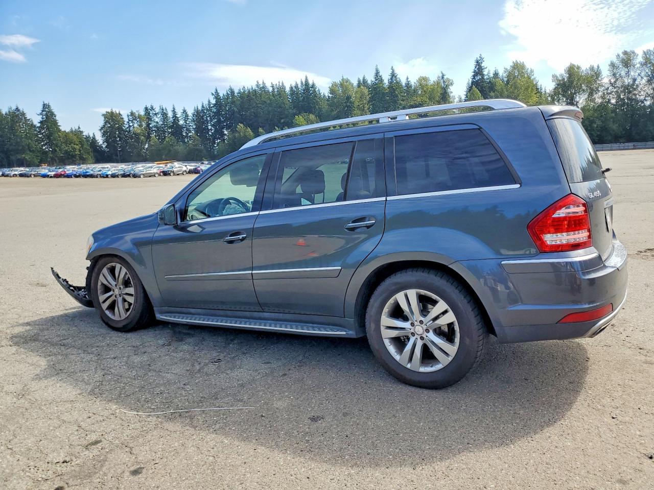2011 Mercedes-benz Gl 450 4matic Gray vin: 4JGBF7BE7BA724141