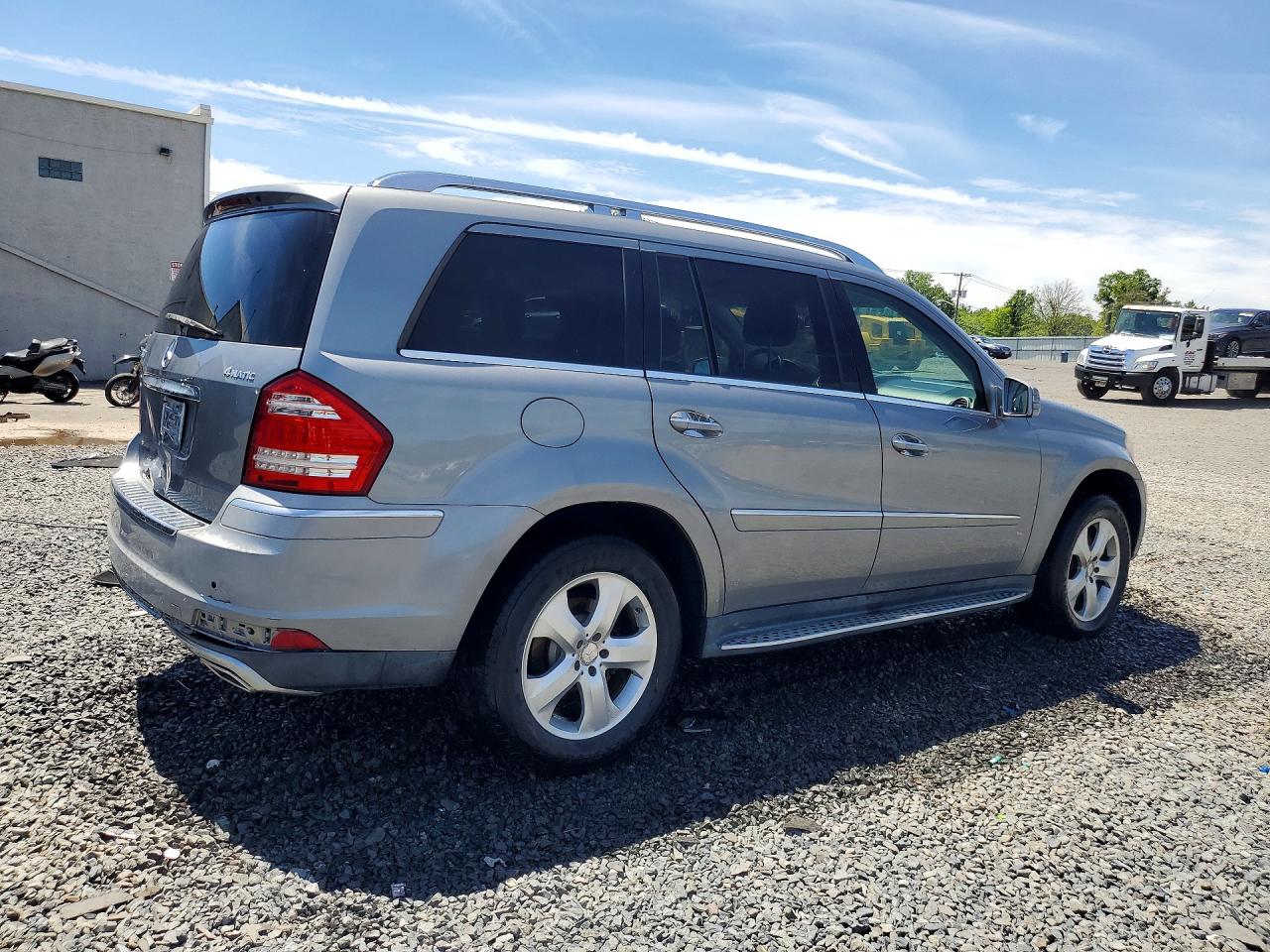 2011 Mercedes-benz Gl 450 4matic Silver vin: 4JGBF7BE8BA734709
