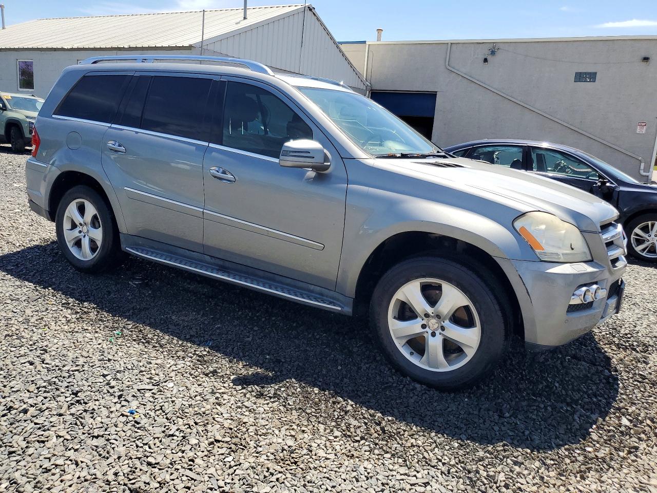 2011 Mercedes-benz Gl 450 4matic Silver vin: 4JGBF7BE8BA734709