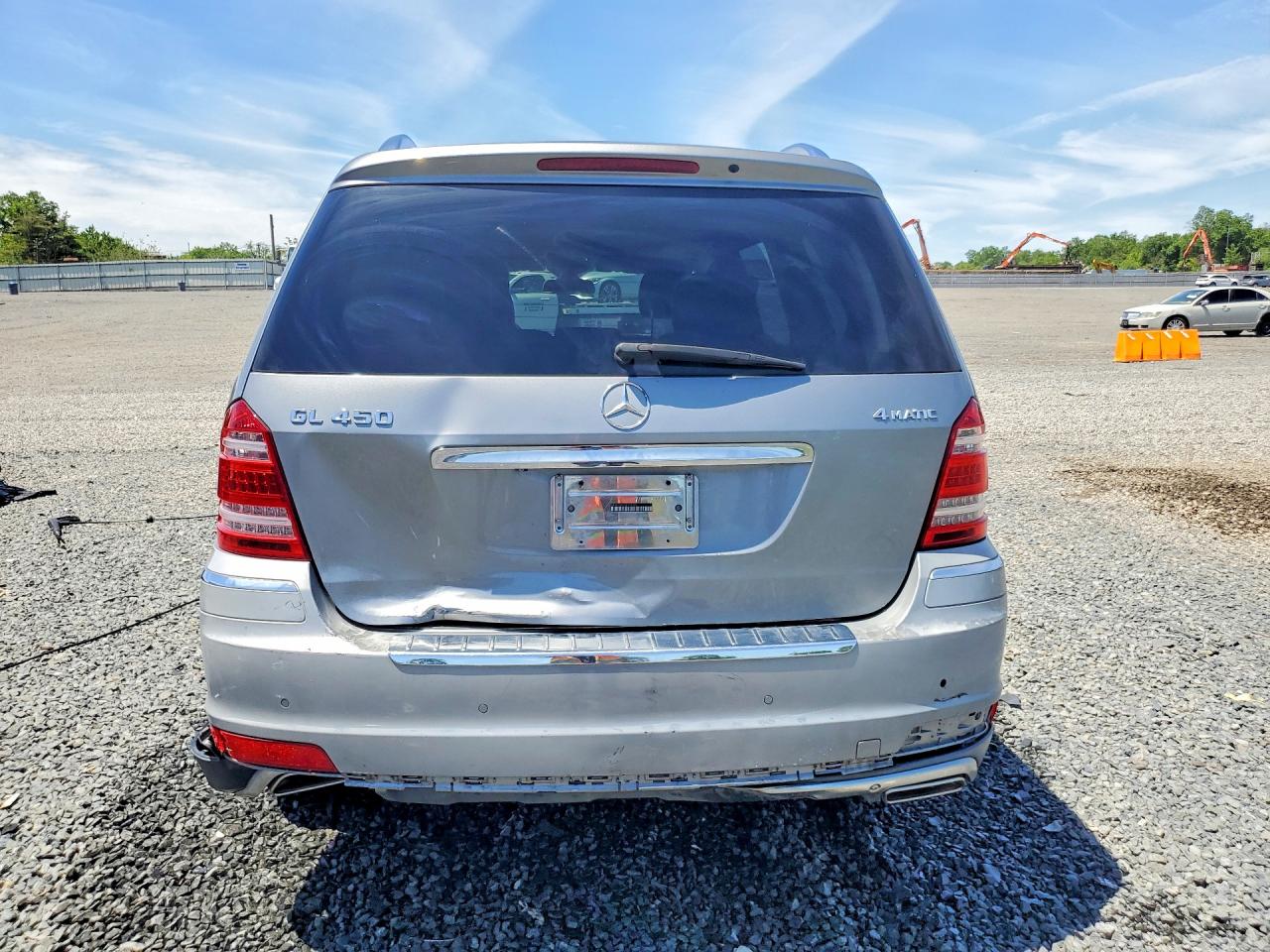 2011 Mercedes-benz Gl 450 4matic Silver vin: 4JGBF7BE8BA734709