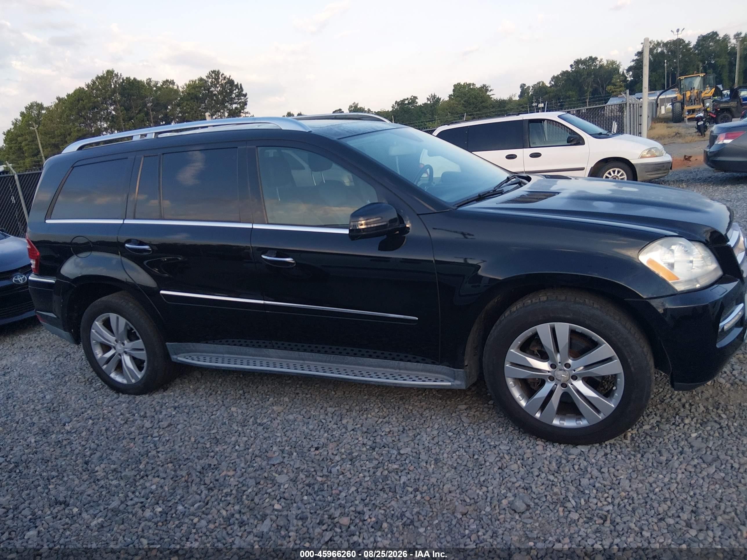 2012 Mercedes-benz Gl 450 4matic Black vin: 4JGBF7BE8CA766593