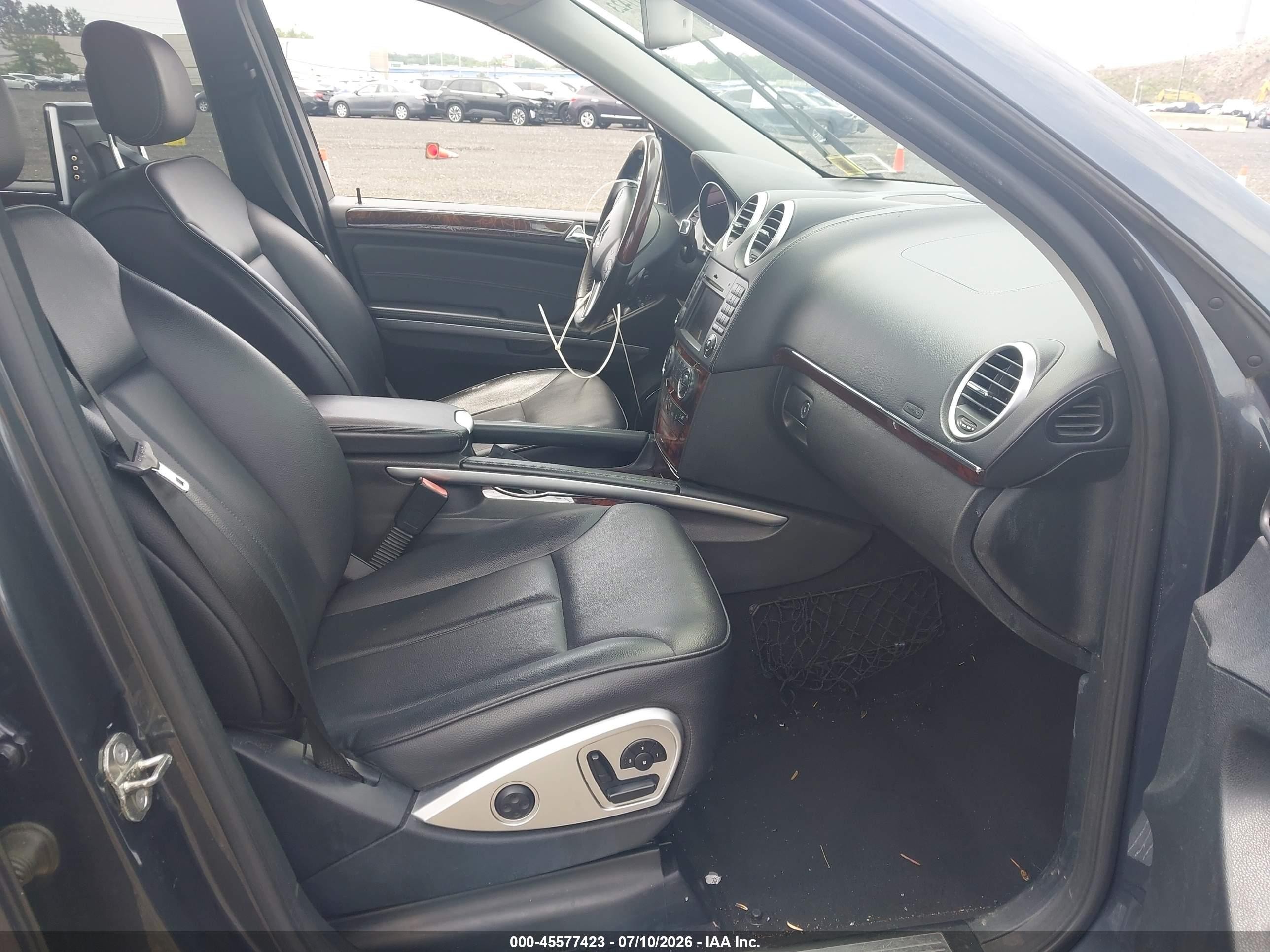 2012 Mercedes-benz Gl 450 4matic Gray vin: 4JGBF7BE8CA769641