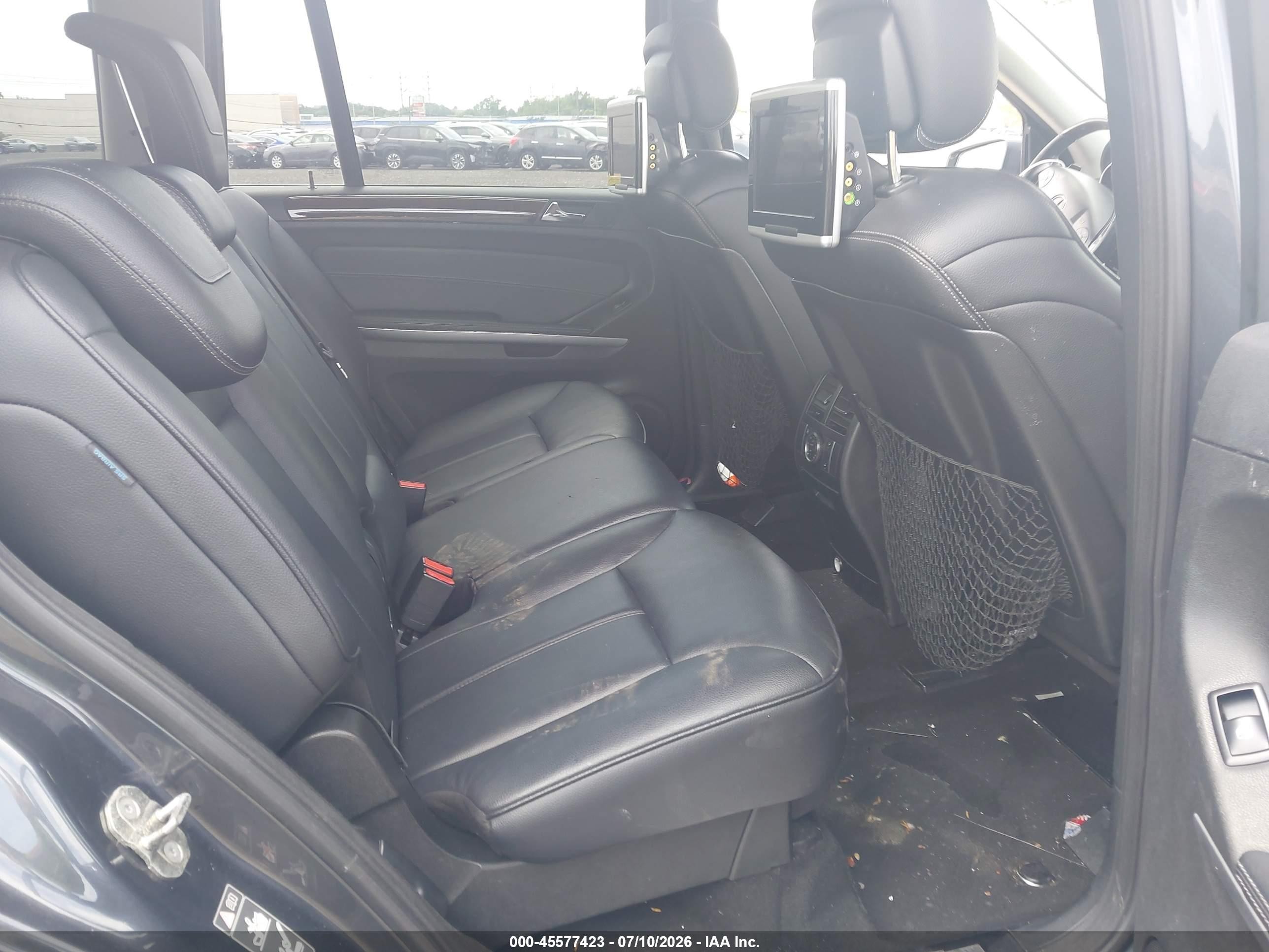 2012 Mercedes-benz Gl 450 4matic Gray vin: 4JGBF7BE8CA769641