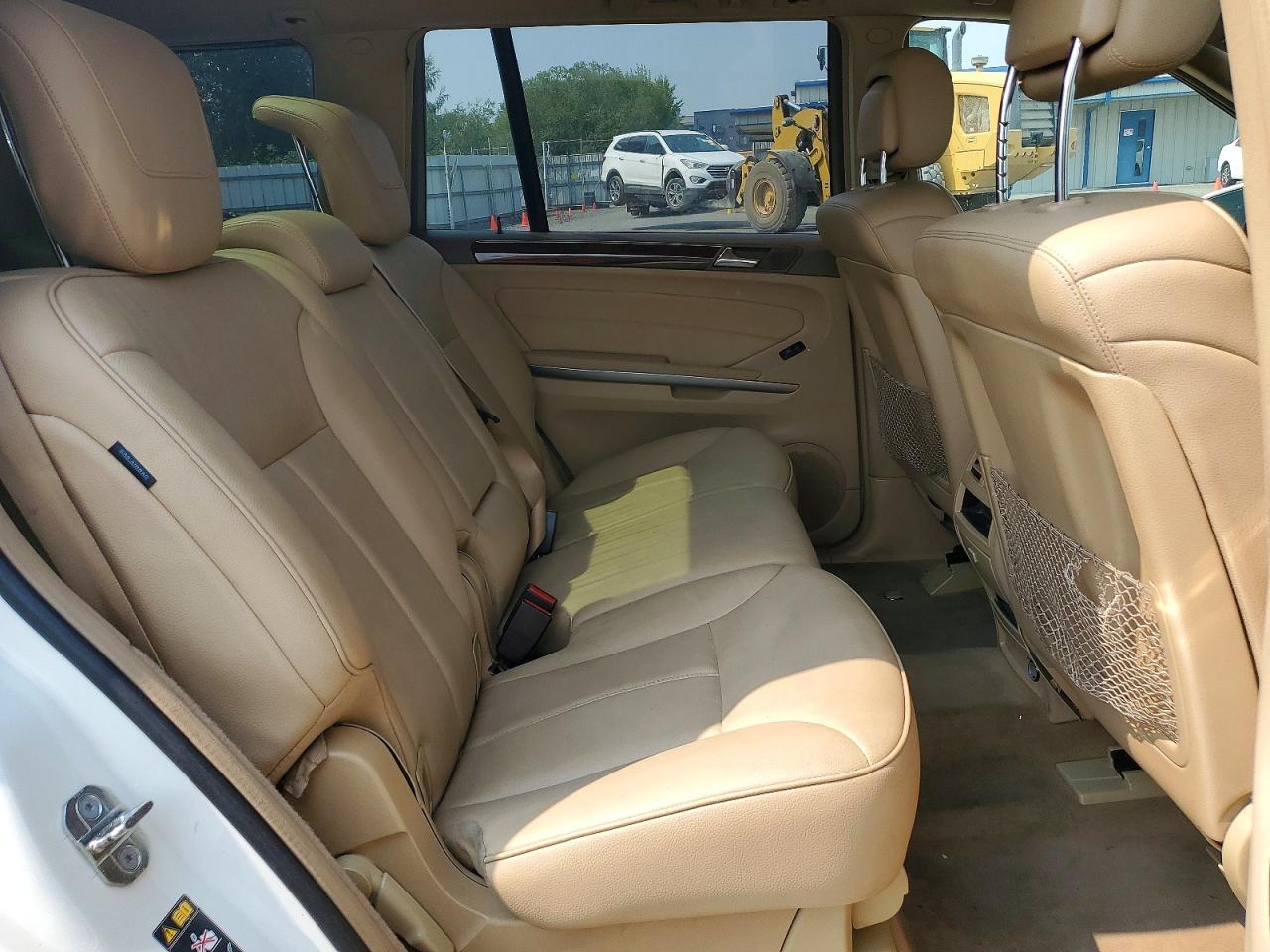 2012 Mercedes-benz Gl 450 4matic White vin: 4JGBF7BE8CA784043