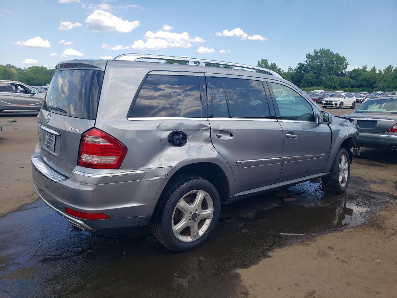 2012 Mercedes-benz Gl 450 4matic Серебряный vin: 4JGBF7BE8CA789677