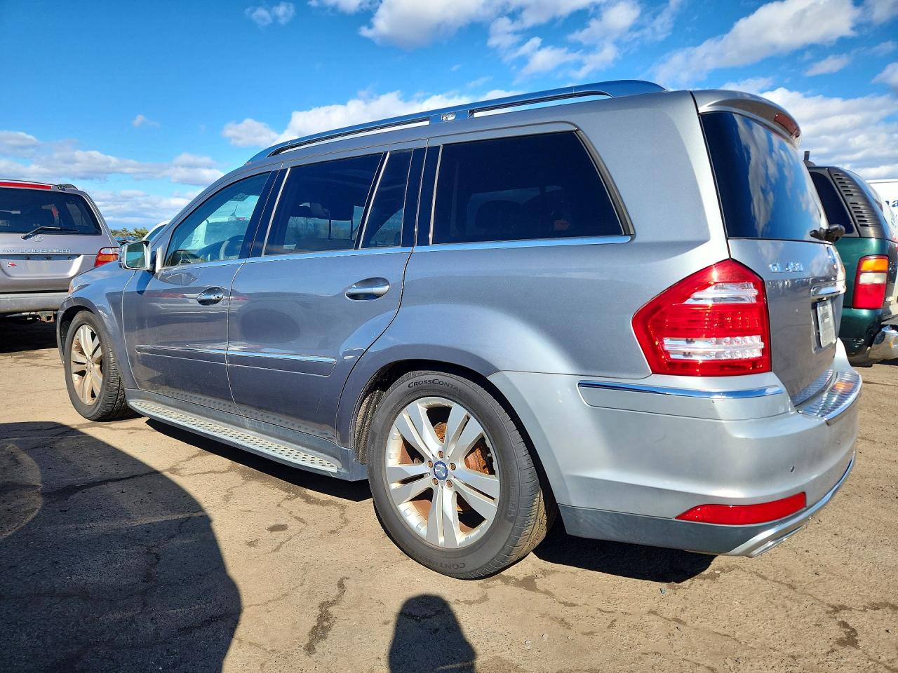 2011 Mercedes-benz Gl 450 4matic Silver vin: 4JGBF7BE9BA694236