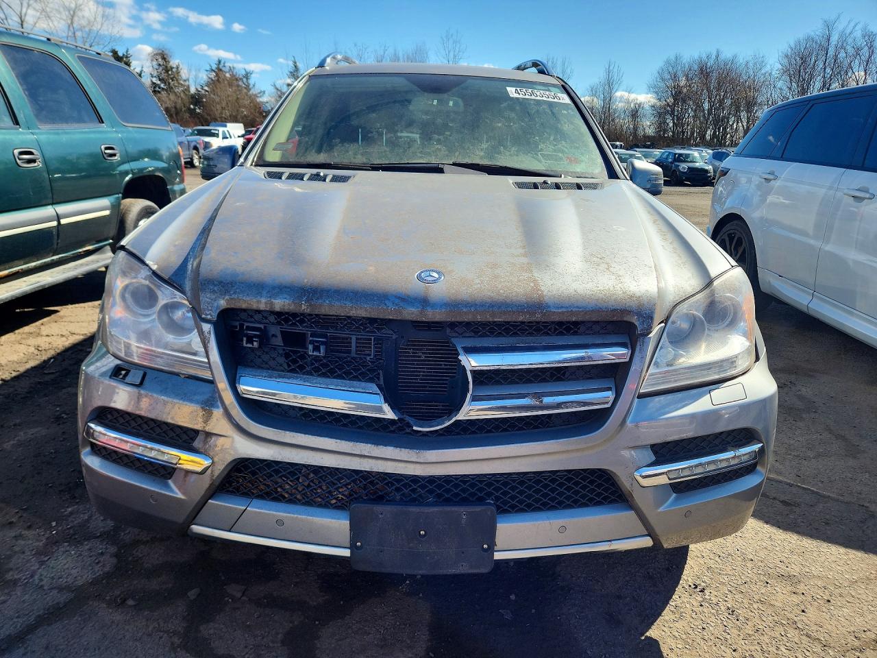 2011 Mercedes-benz Gl 450 4matic Silver vin: 4JGBF7BE9BA694236