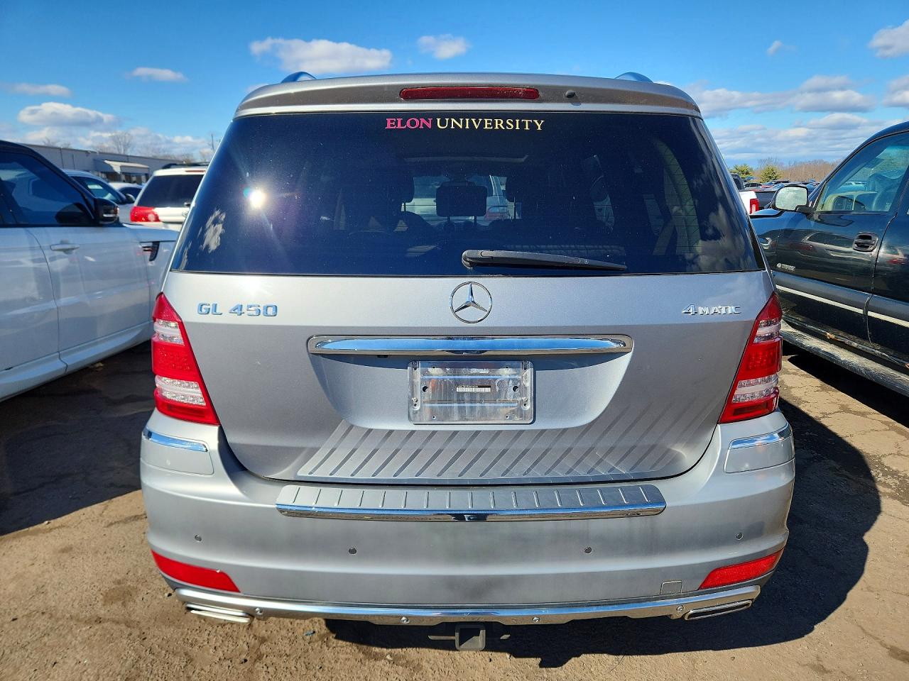 2011 Mercedes-benz Gl 450 4matic Silver vin: 4JGBF7BE9BA694236