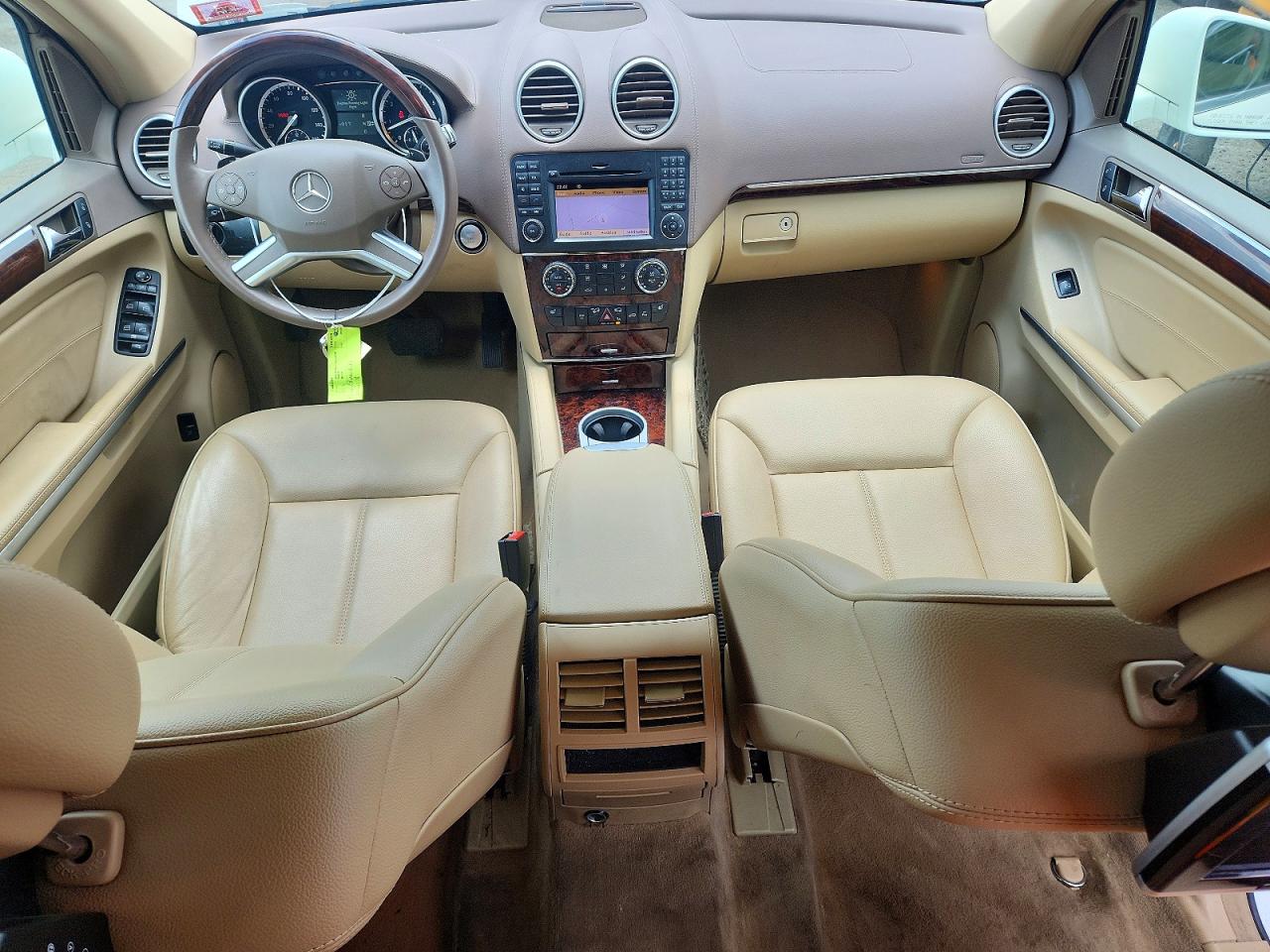 2011 Mercedes-benz Gl 450 4matic White vin: 4JGBF7BE9BA698187