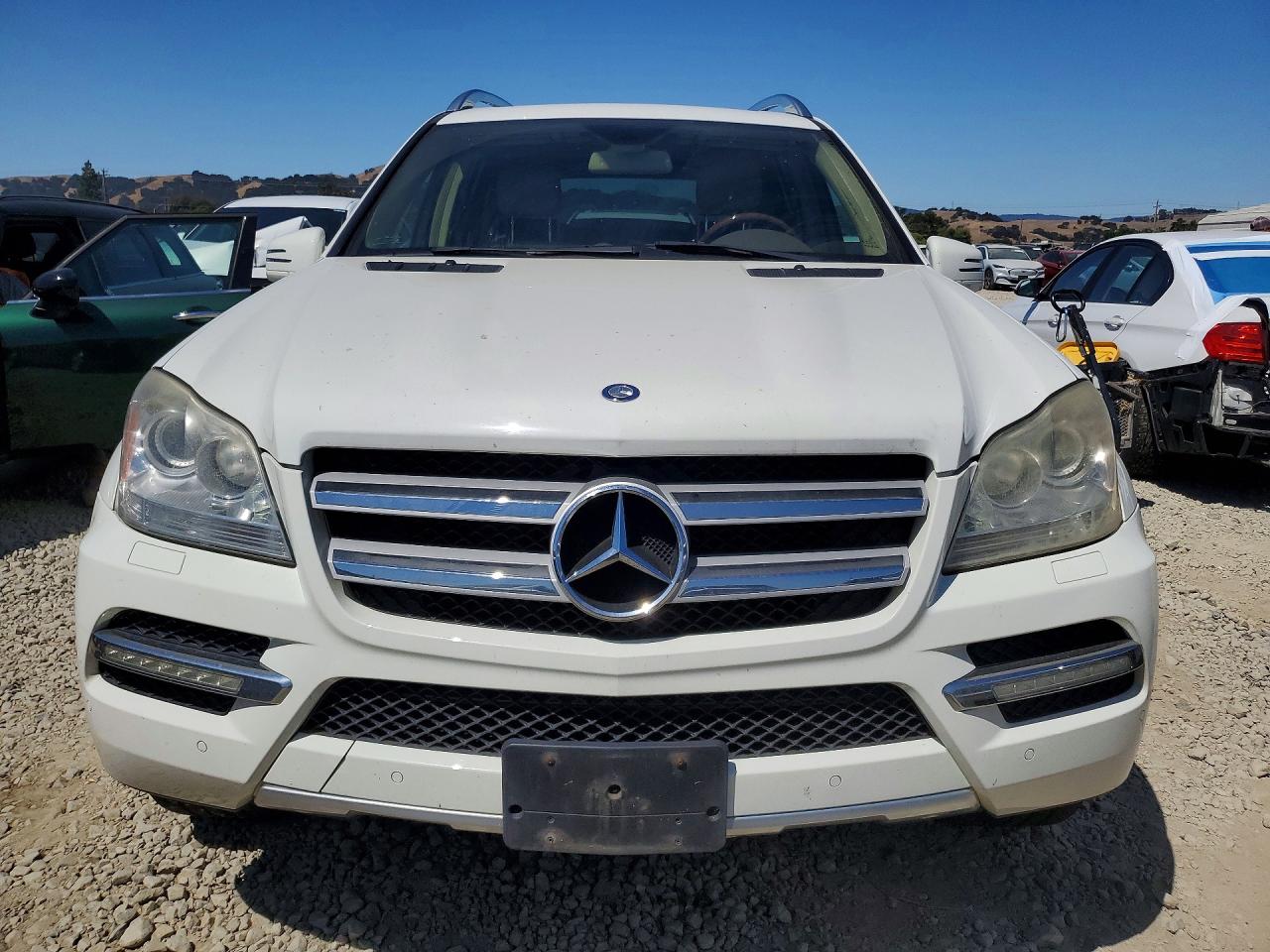 2011 Mercedes-benz Gl 450 4matic White vin: 4JGBF7BE9BA699517