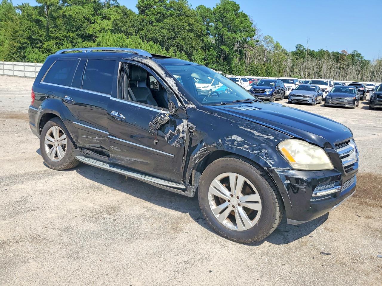 2011 Mercedes-benz Gl 450 4matic Черный vin: 4JGBF7BE9BA712153