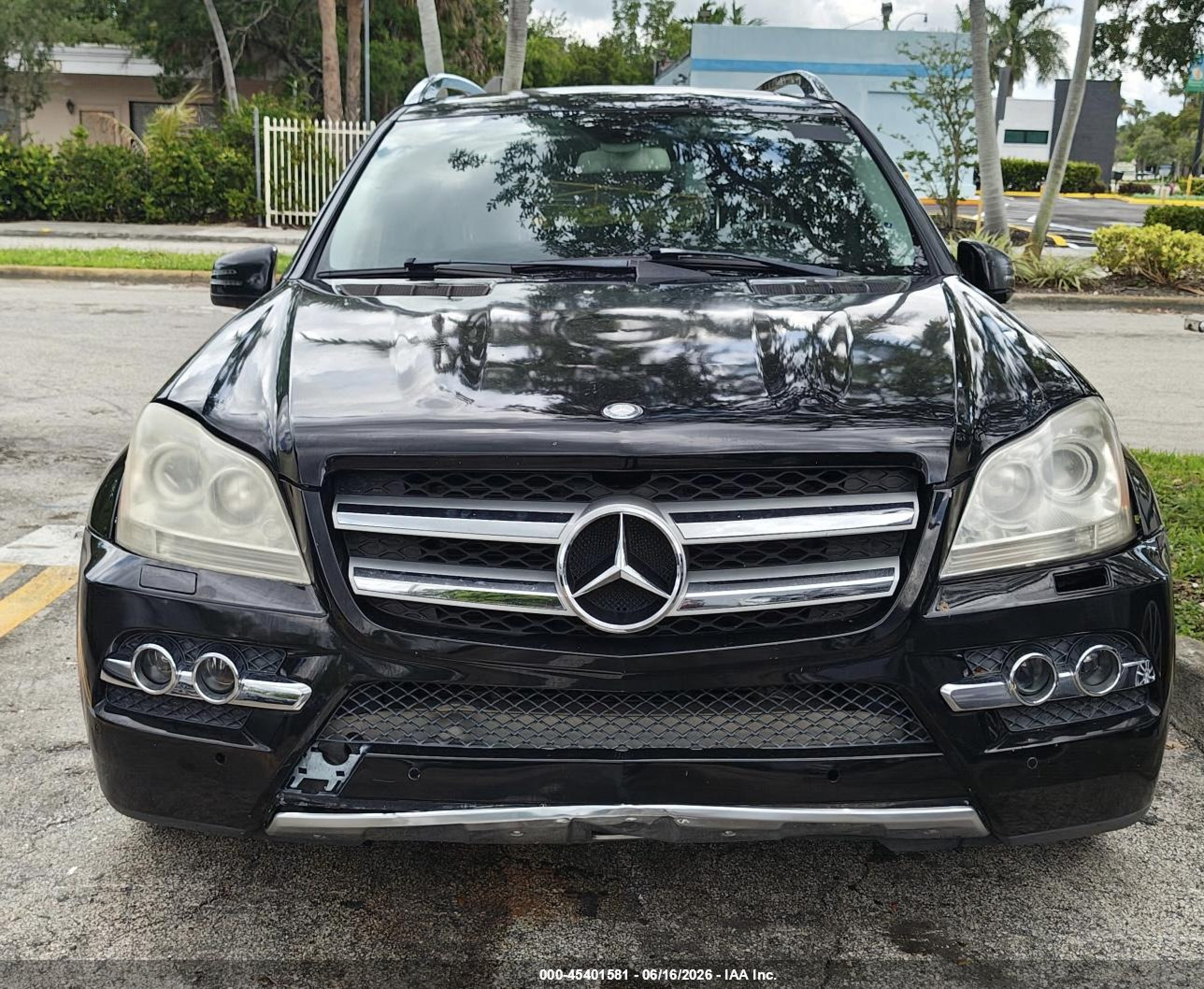 2011 Mercedes-benz Gl 450 4matic Black vin: 4JGBF7BE9BA724724
