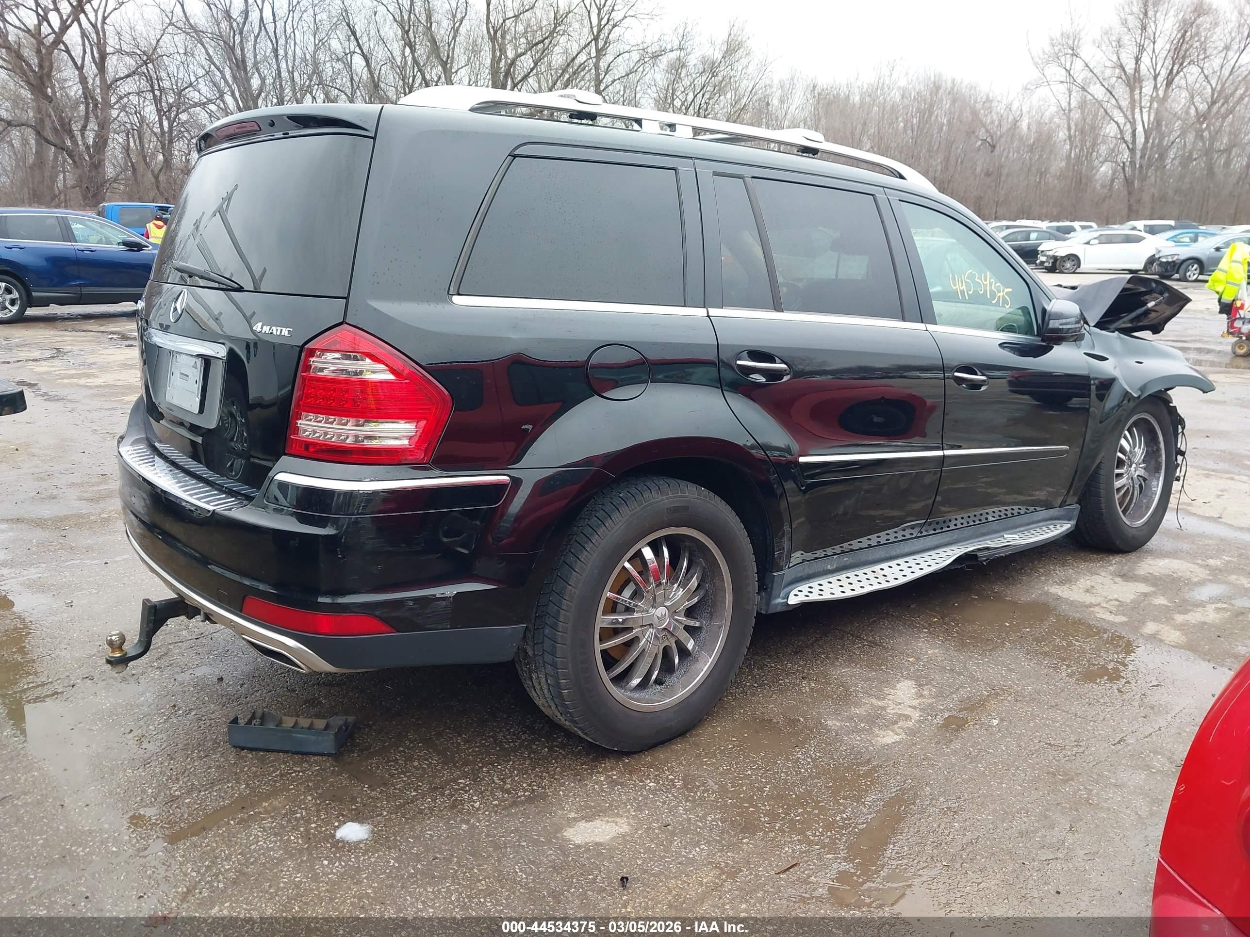 2012 Mercedes-benz Gl 450 4matic Black vin: 4JGBF7BE9CA763539