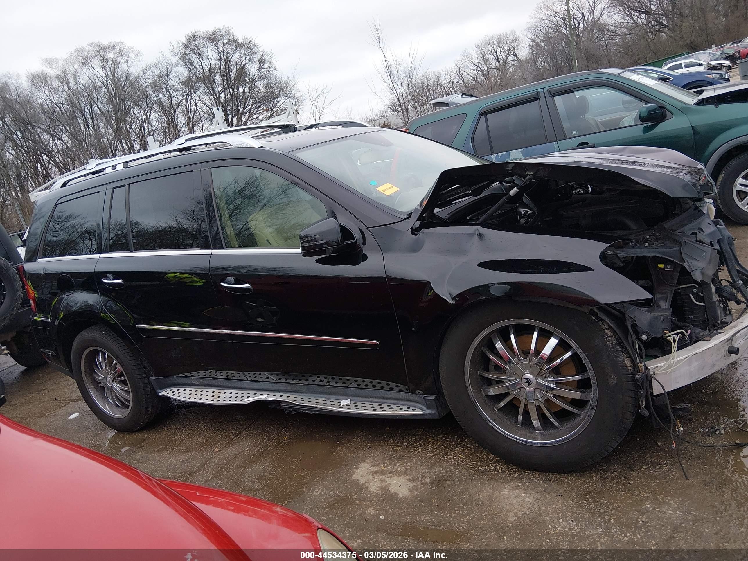 2012 Mercedes-benz Gl 450 4matic Black vin: 4JGBF7BE9CA763539