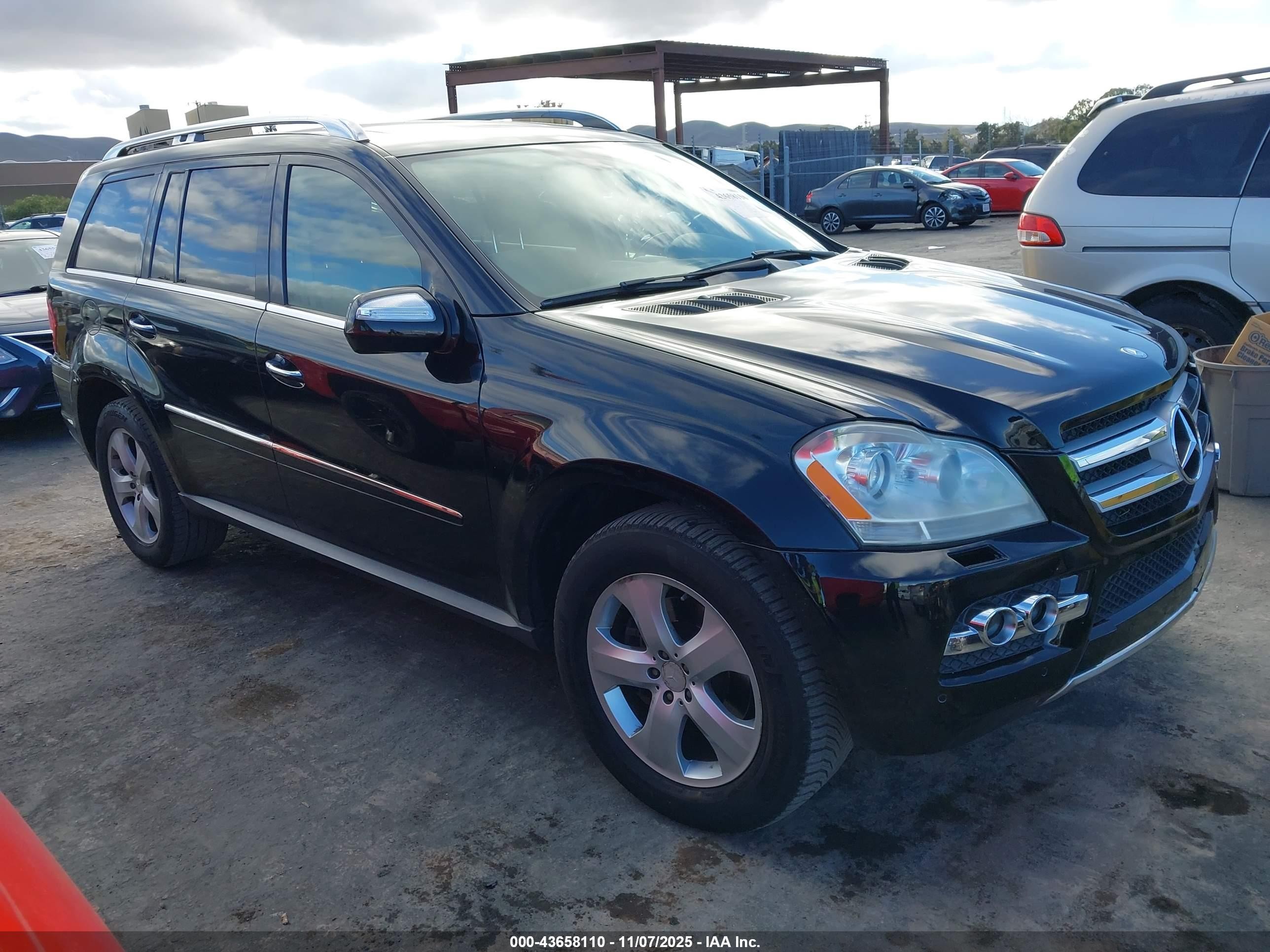 2010 Mercedes-benz Gl 450 4matic Черный vin: 4JGBF7BEXAA537636
