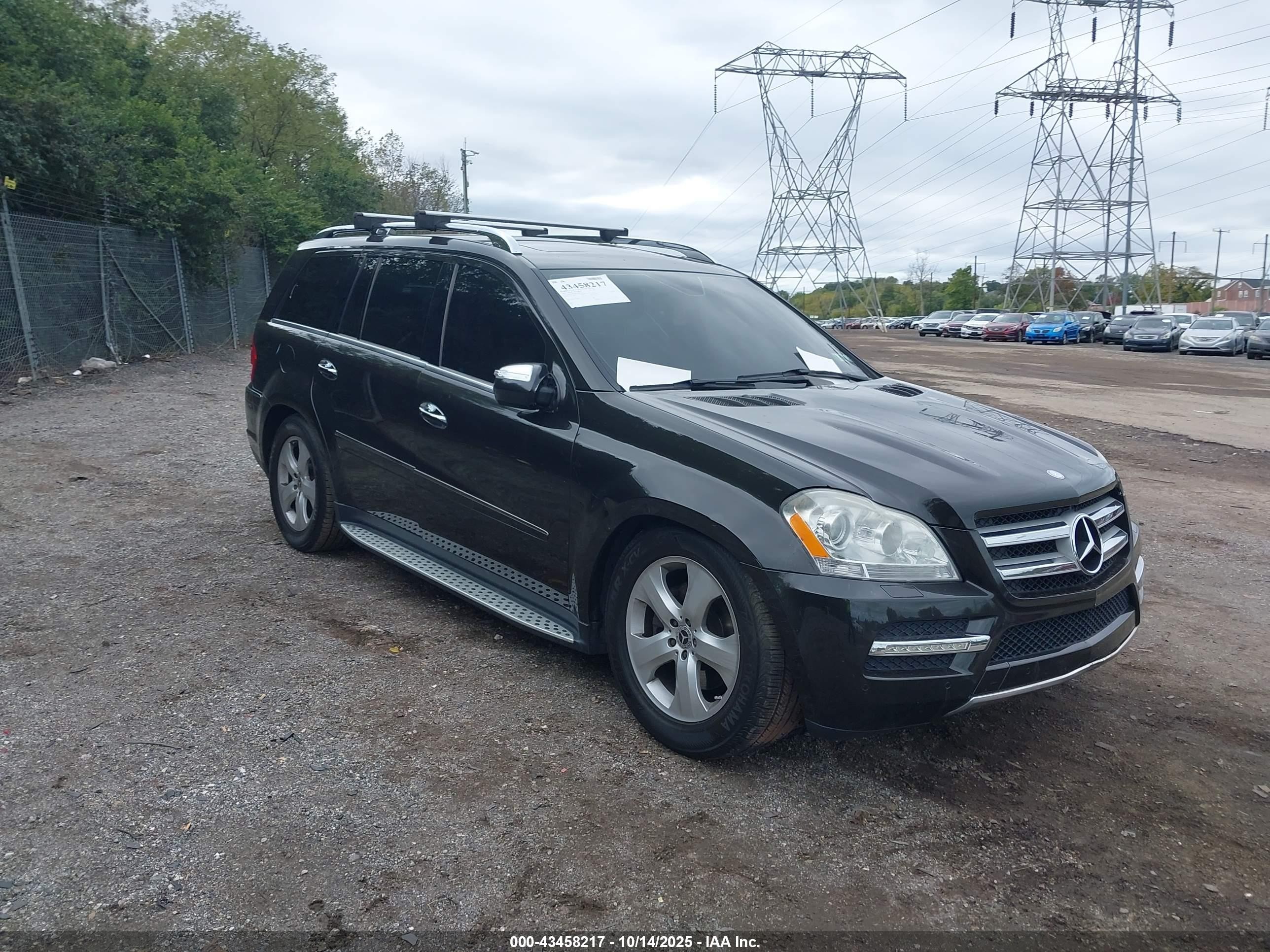 2010 Mercedes-benz Gl 450 4matic Черный vin: 4JGBF7BEXAA548989