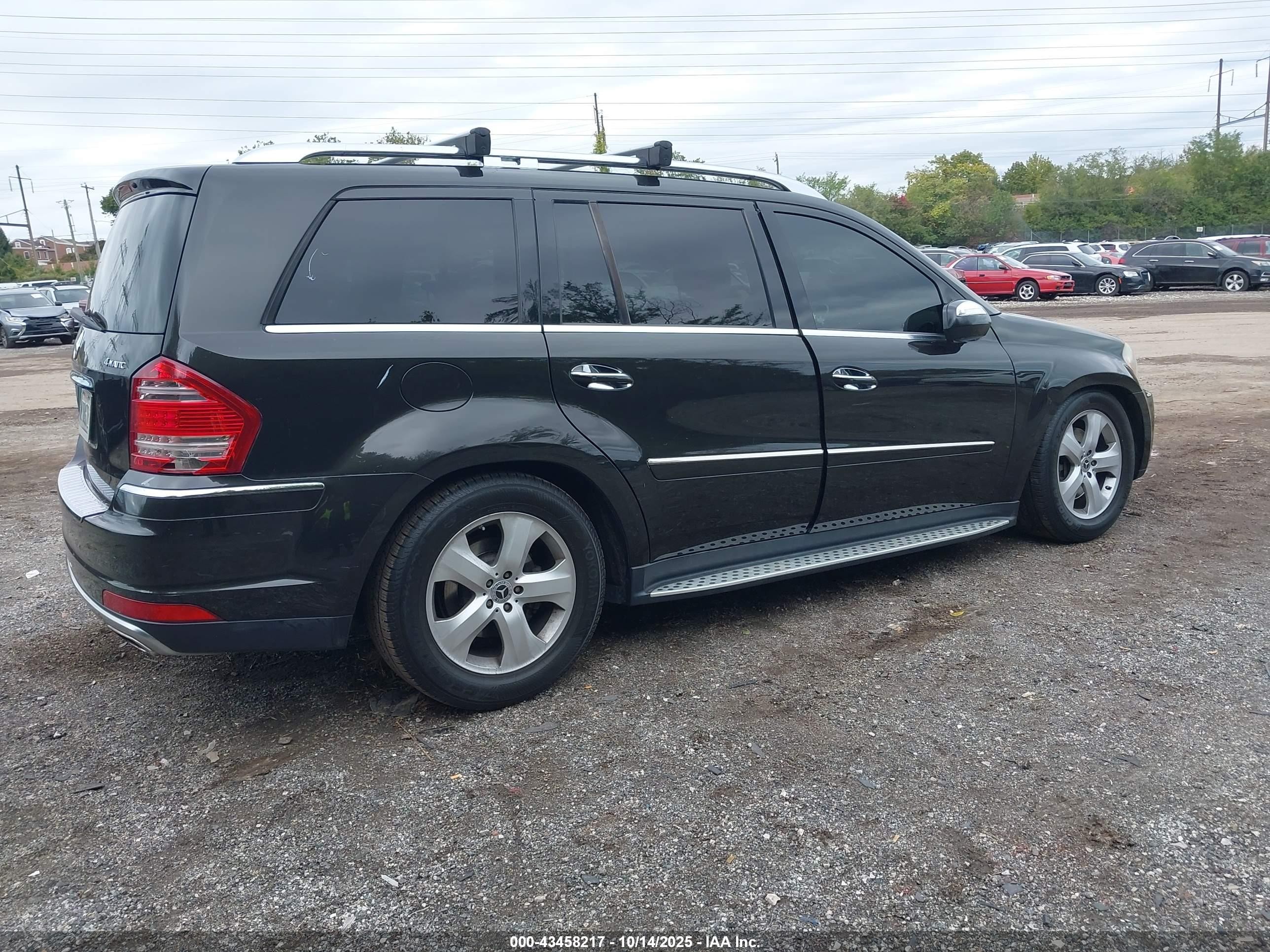 2010 Mercedes-benz Gl 450 4matic Черный vin: 4JGBF7BEXAA548989