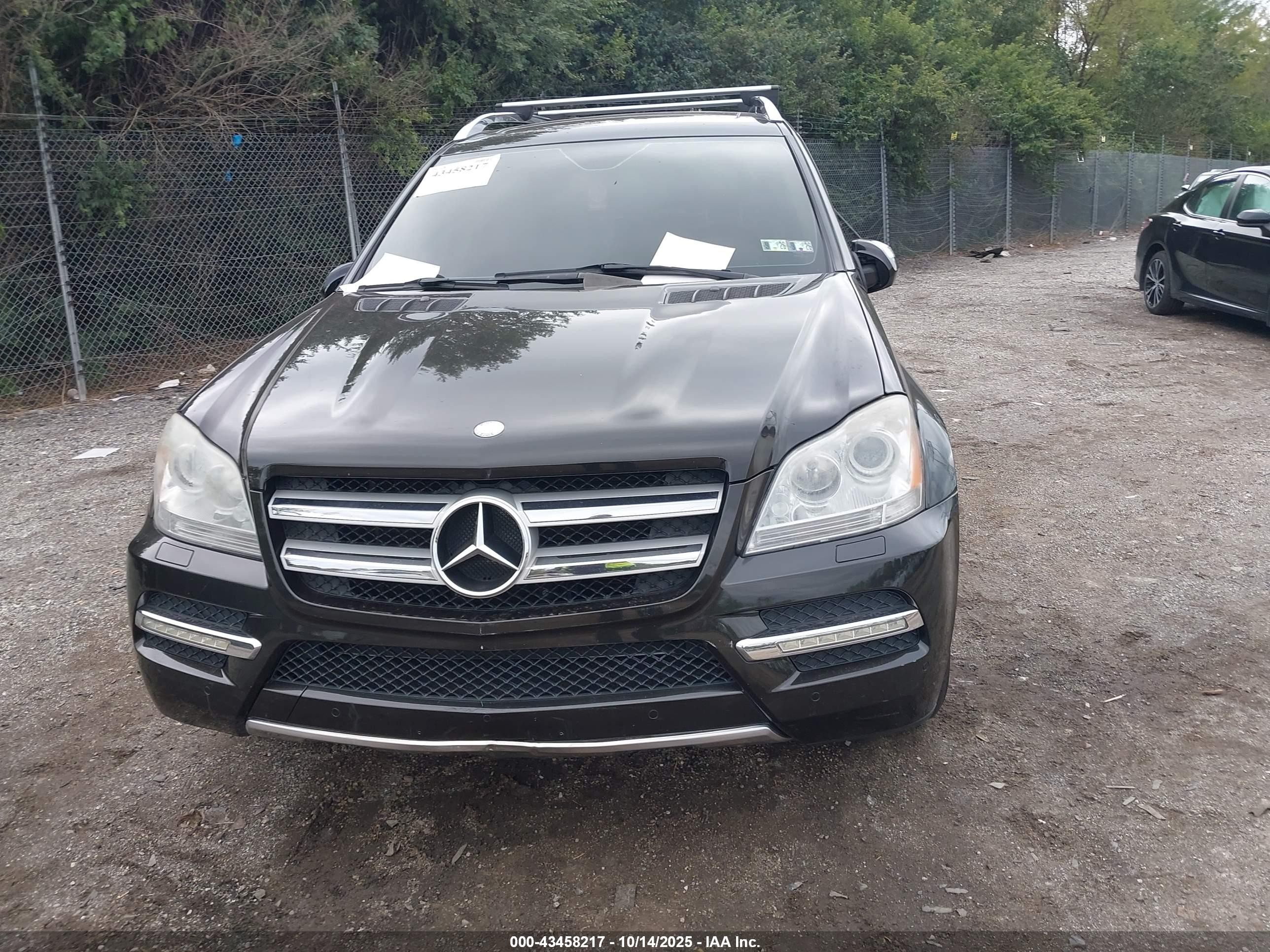 2010 Mercedes-benz Gl 450 4matic Черный vin: 4JGBF7BEXAA548989
