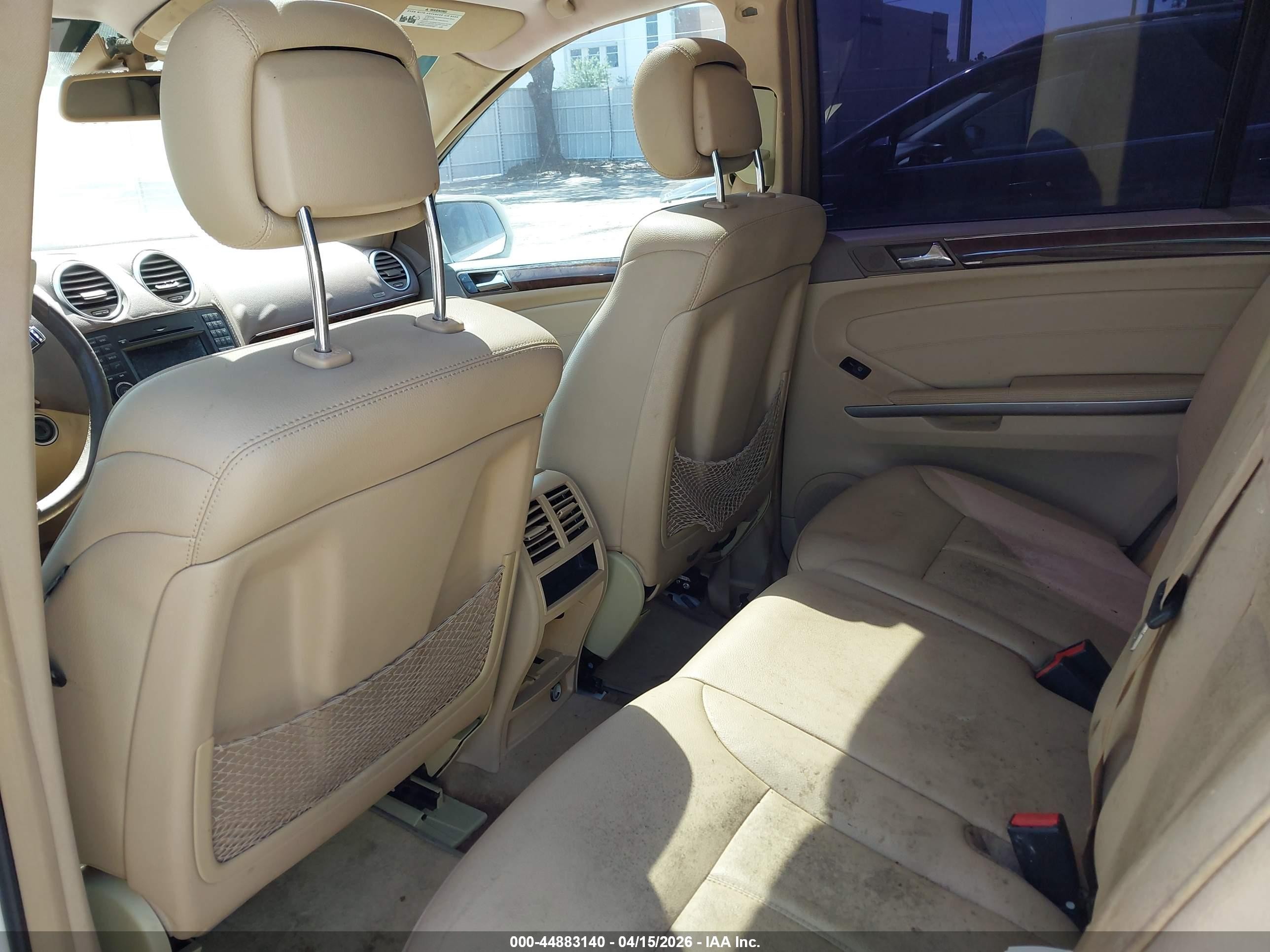 2010 Mercedes-benz Gl 450 4matic Белый vin: 4JGBF7BEXAA557580