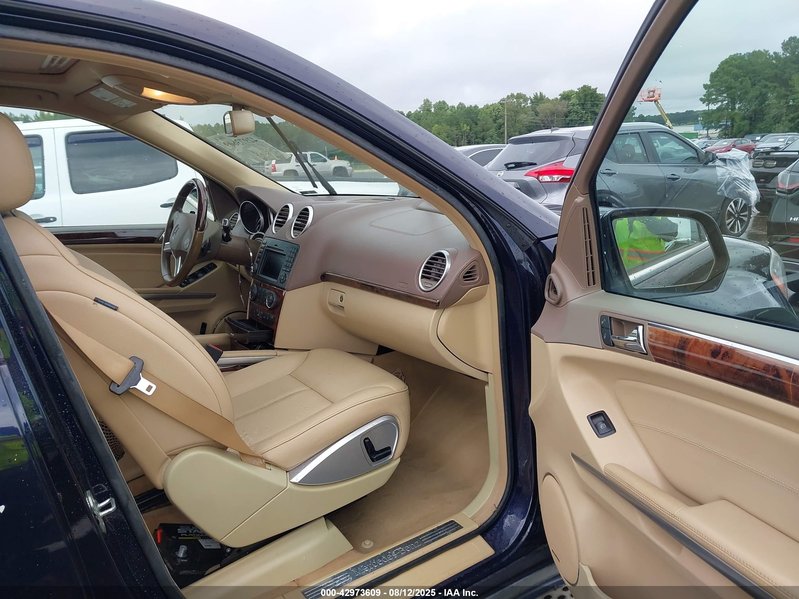 2010 Mercedes-benz Gl 450 4matic Dark Blue vin: 4JGBF7BEXAA557952