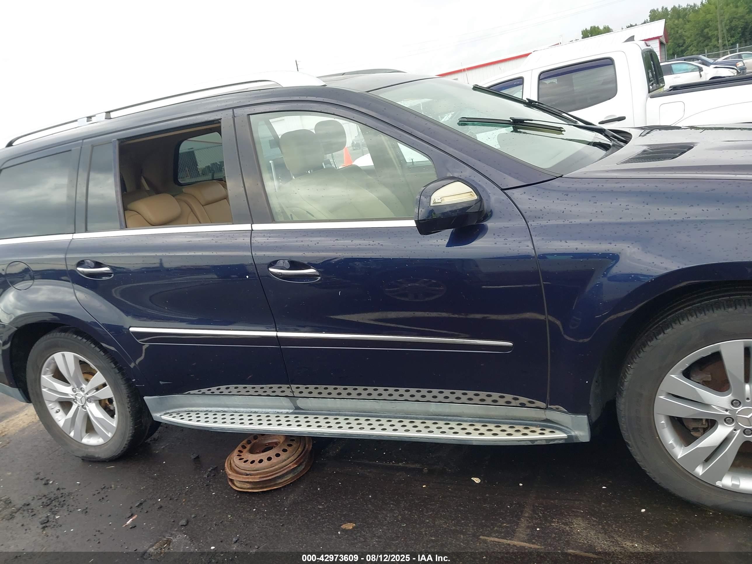 2010 Mercedes-benz Gl 450 4matic Dark Blue vin: 4JGBF7BEXAA557952