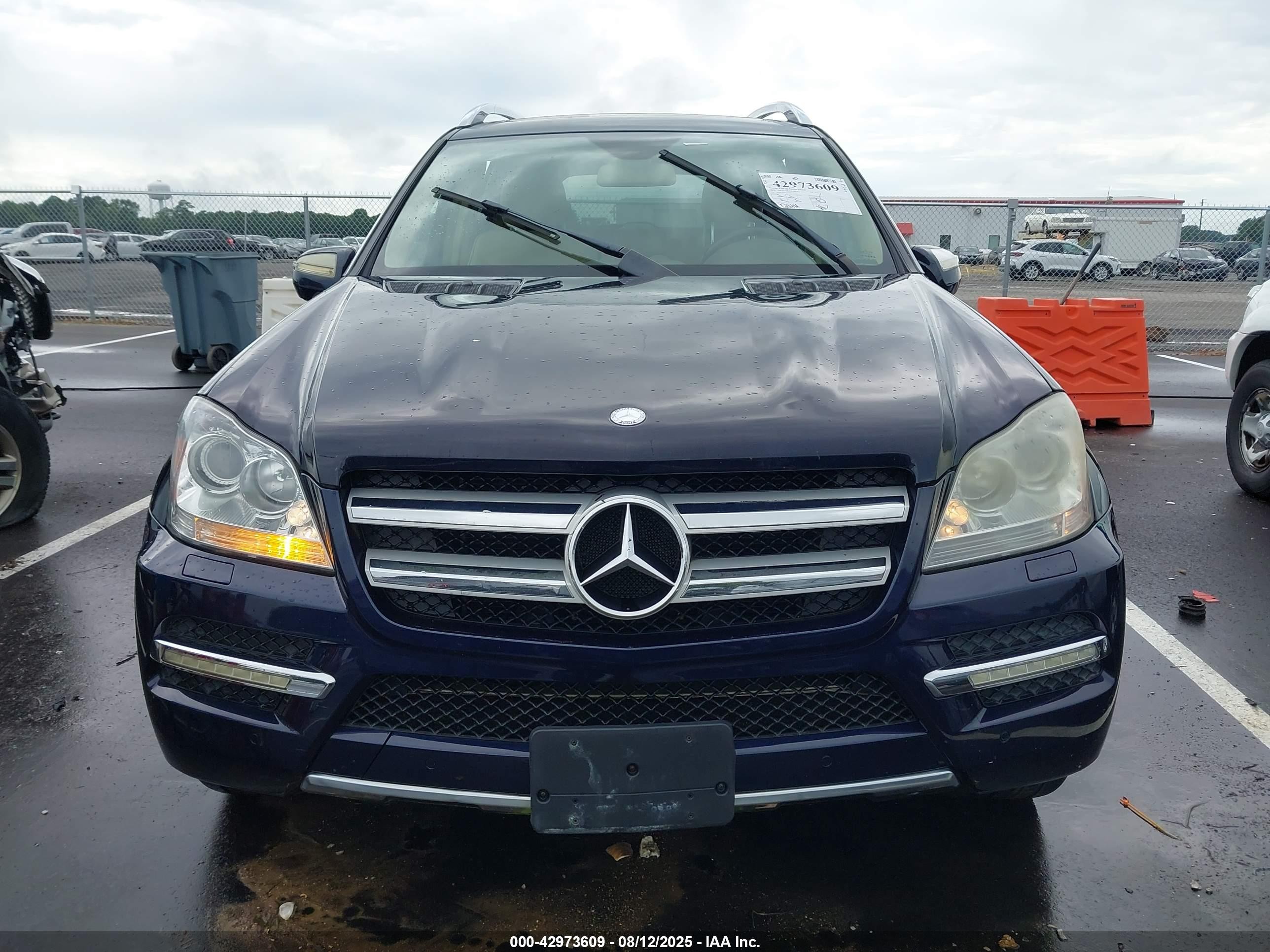 2010 Mercedes-benz Gl 450 4matic Dark Blue vin: 4JGBF7BEXAA557952