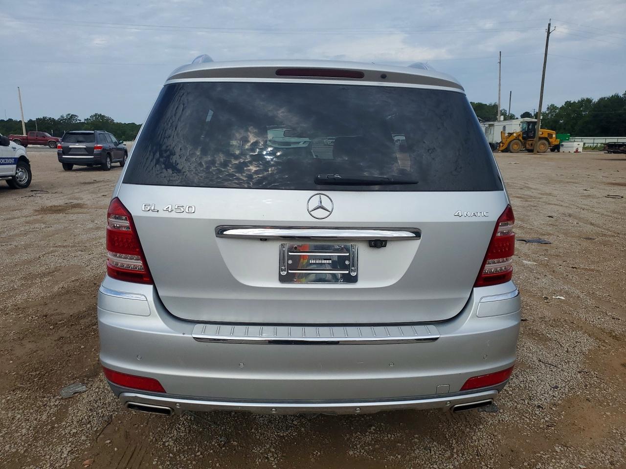 2010 Mercedes-benz Gl 450 4matic Silver vin: 4JGBF7BEXAA614196