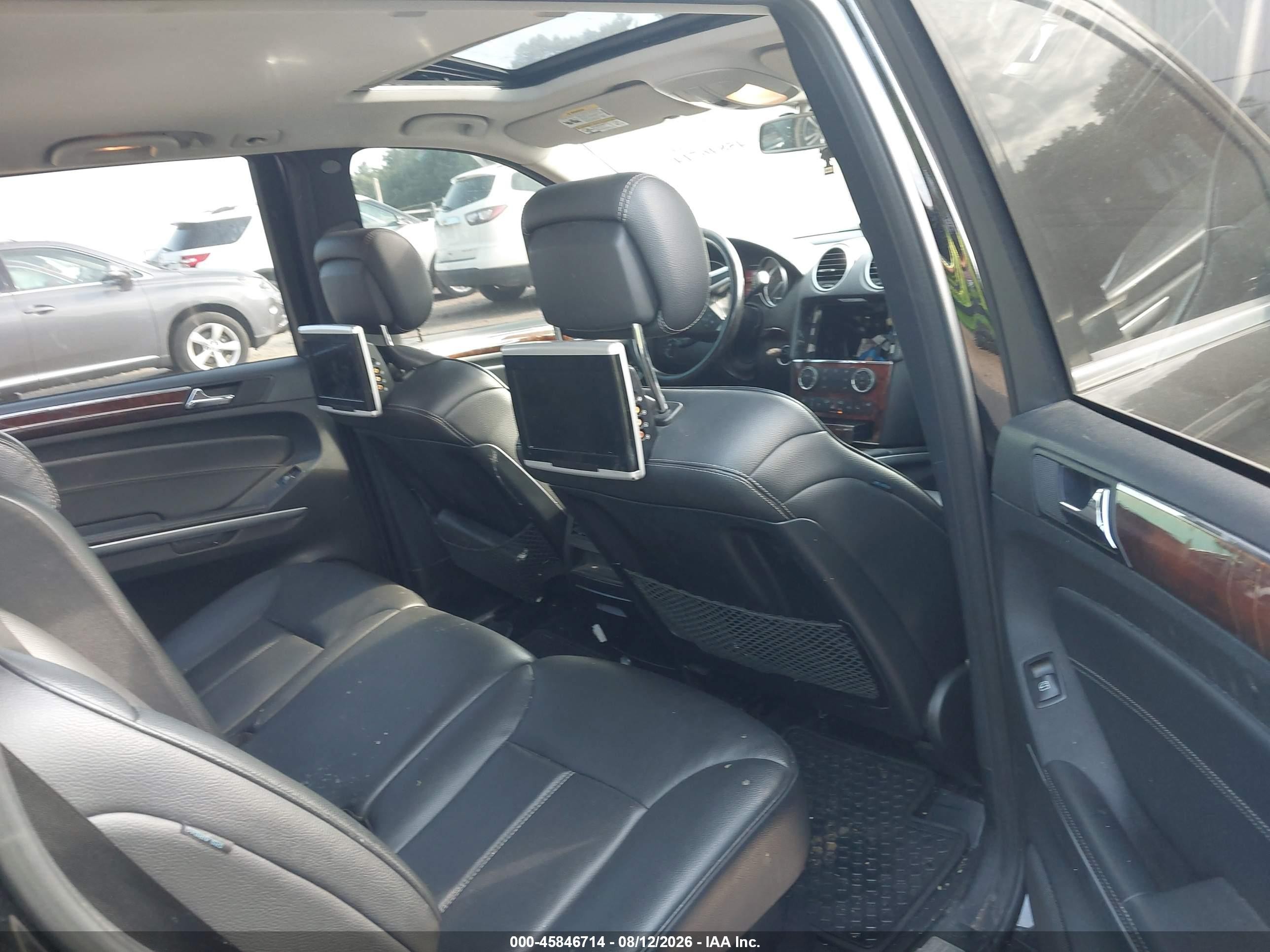 2011 Mercedes-benz Gl 450 4matic Black vin: 4JGBF7BEXBA628035