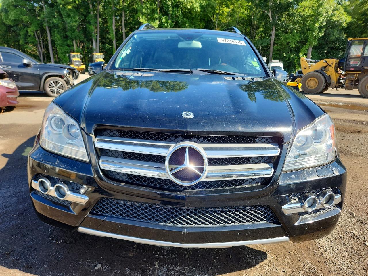 2011 Mercedes-benz Gl 450 4matic Black vin: 4JGBF7BEXBA631050