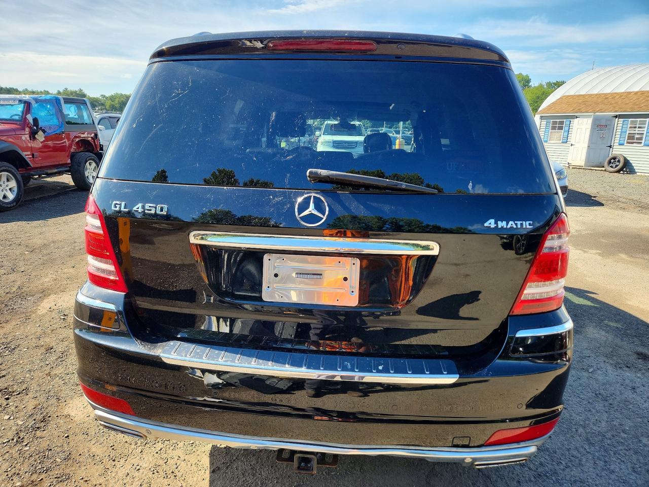 2011 Mercedes-benz Gl 450 4matic Black vin: 4JGBF7BEXBA631050