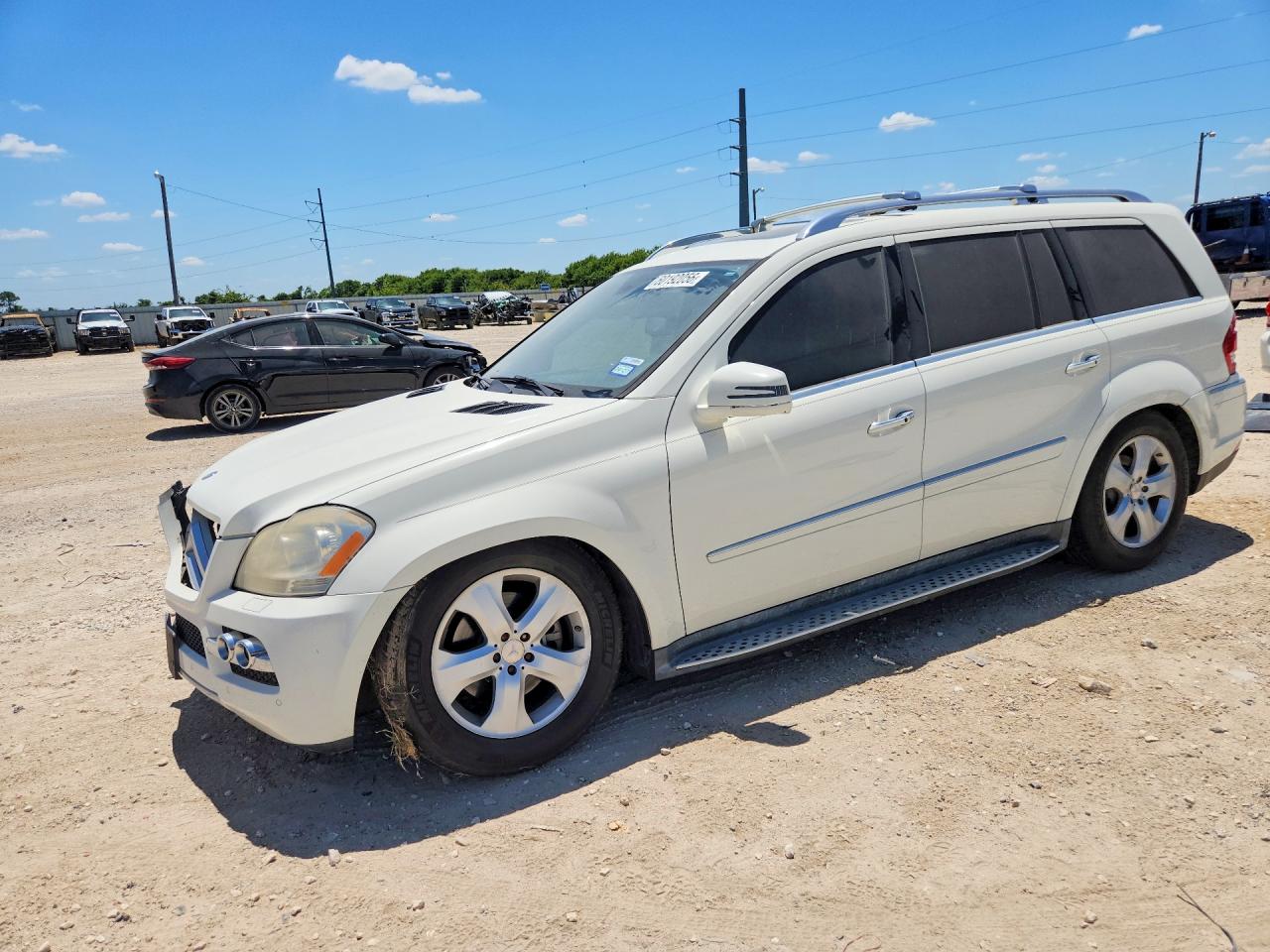 2011 Mercedes-benz Gl 450 4matic White vin: 4JGBF7BEXBA633770