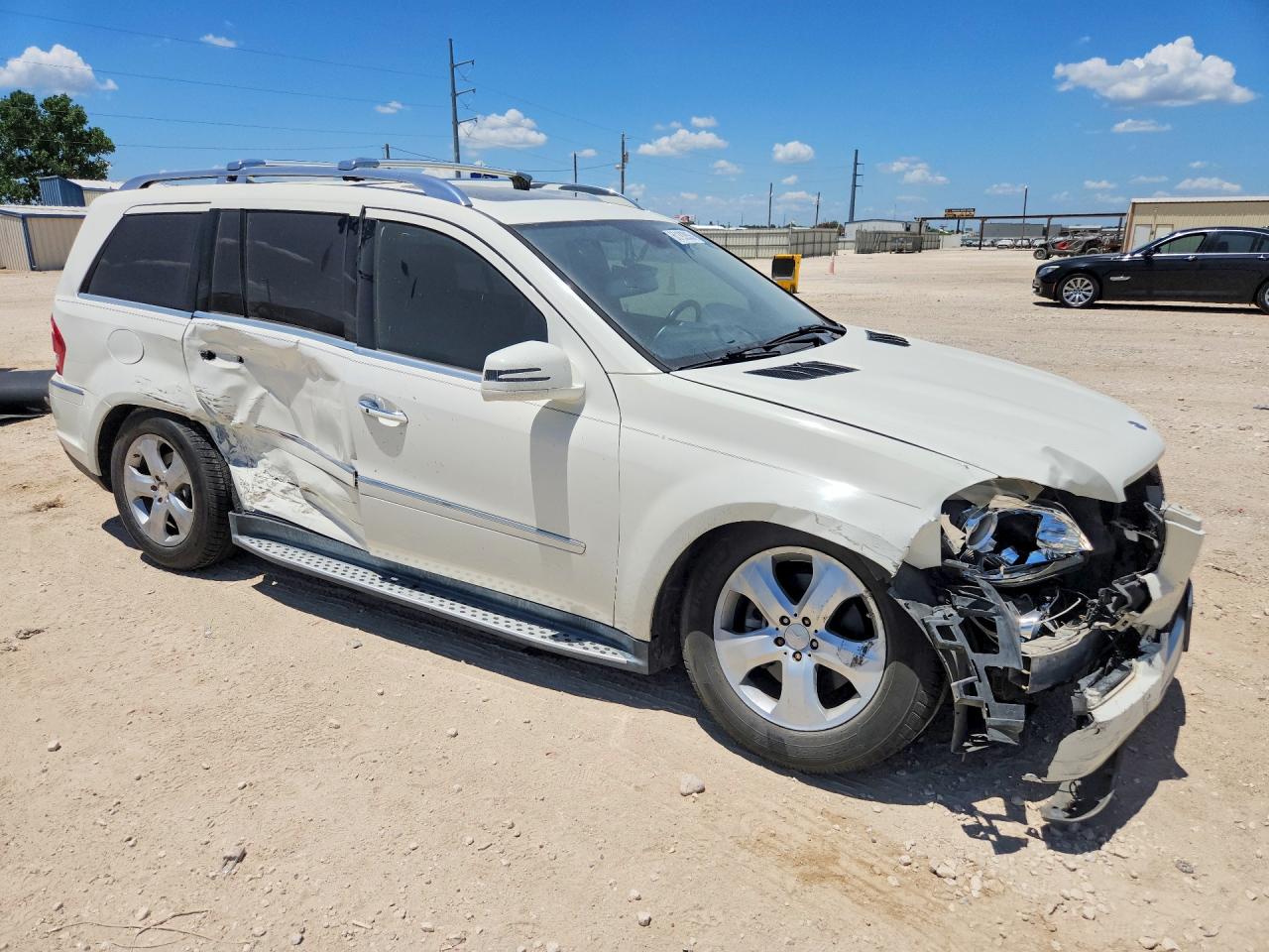 2011 Mercedes-benz Gl 450 4matic White vin: 4JGBF7BEXBA633770