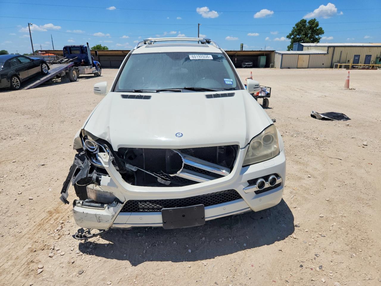 2011 Mercedes-benz Gl 450 4matic White vin: 4JGBF7BEXBA633770