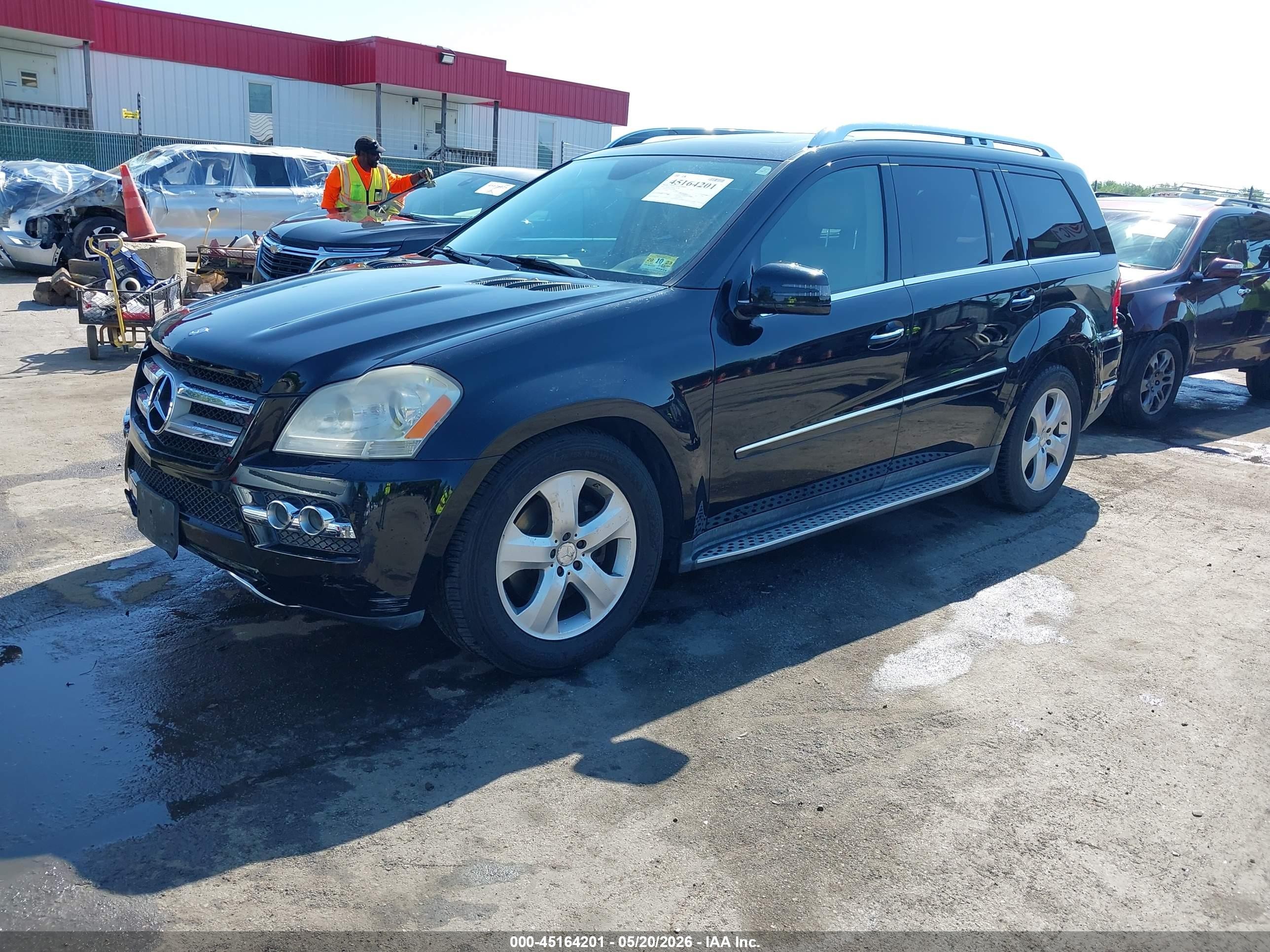 2011 Mercedes-benz Gl 450 4matic Black vin: 4JGBF7BEXBA645093