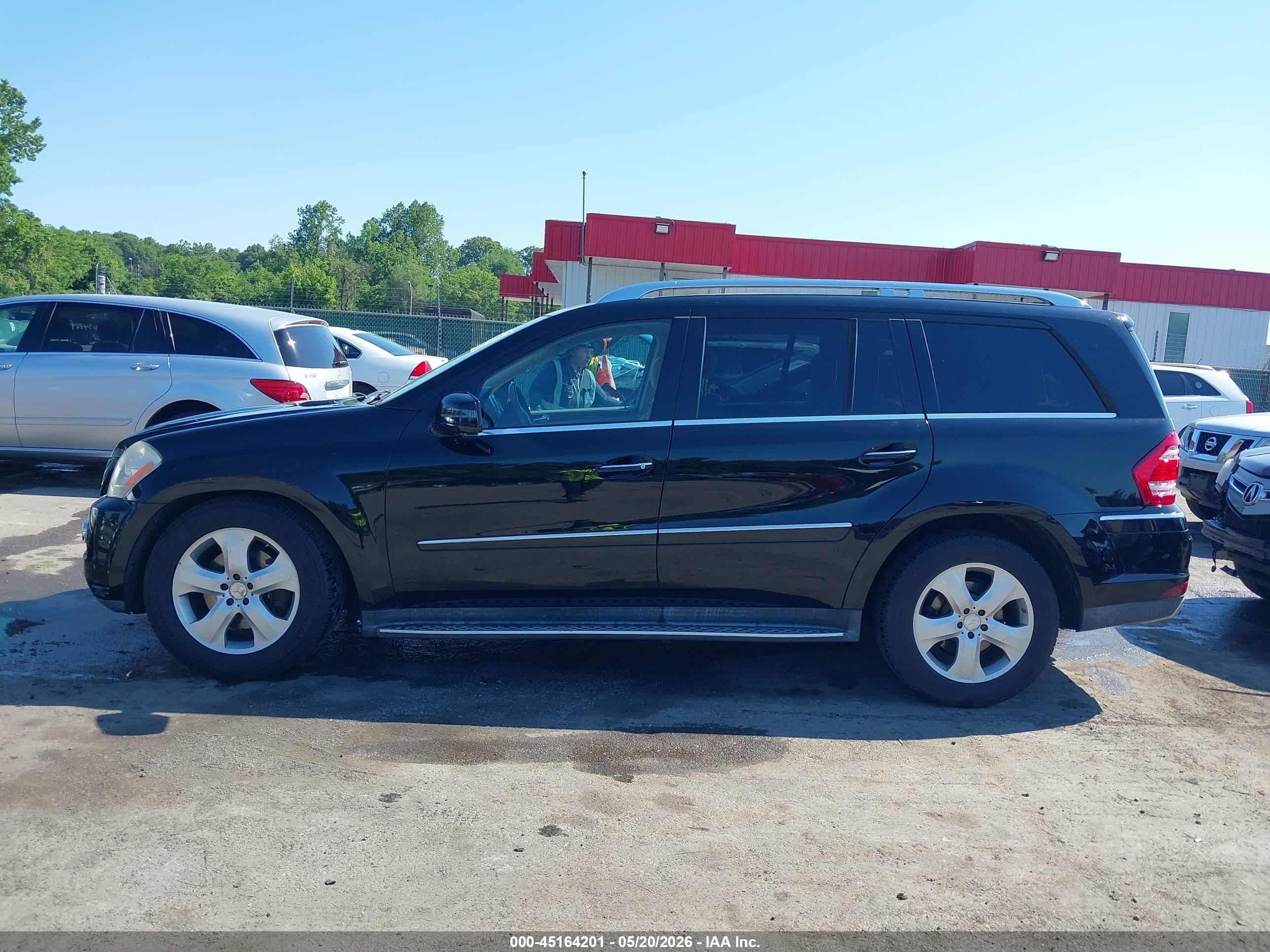 2011 Mercedes-benz Gl 450 4matic Black vin: 4JGBF7BEXBA645093