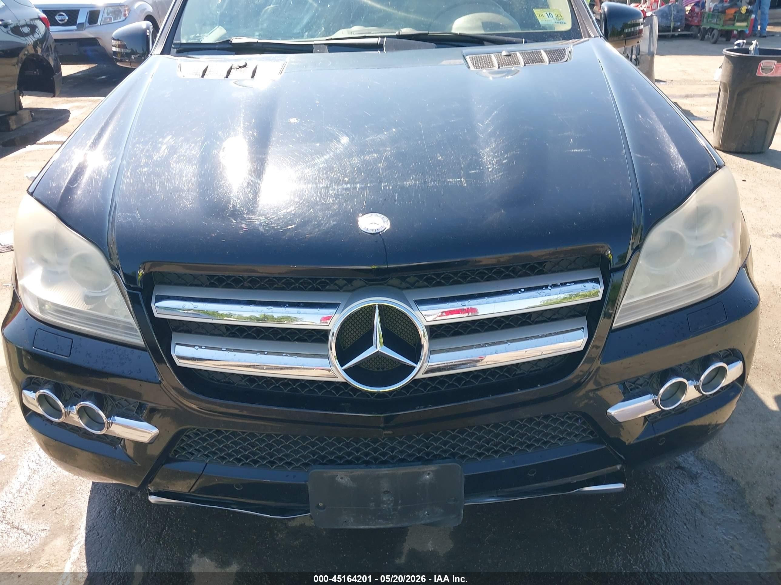 2011 Mercedes-benz Gl 450 4matic Black vin: 4JGBF7BEXBA645093