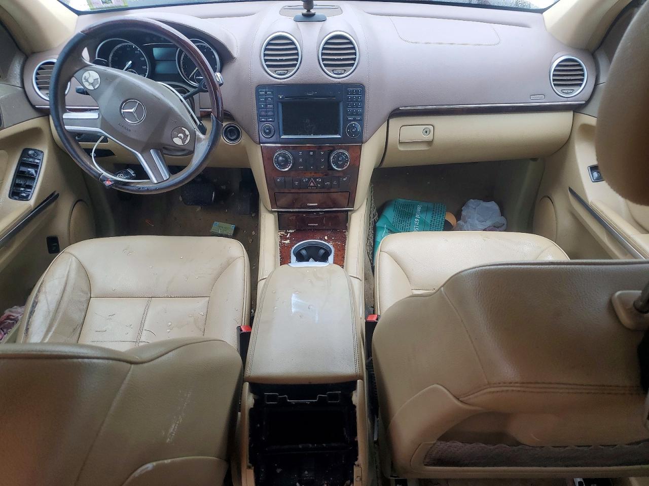 2011 Mercedes-benz Gl 450 4matic White vin: 4JGBF7BEXBA645546