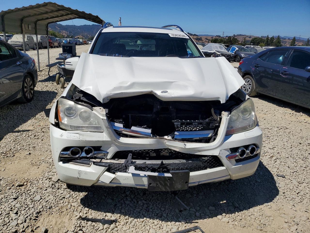 2011 Mercedes-benz Gl 450 4matic White vin: 4JGBF7BEXBA732508