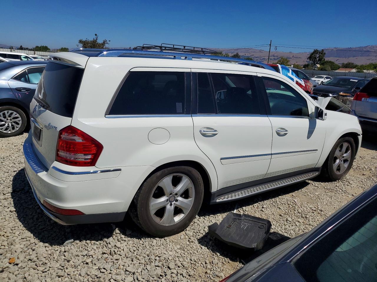 2011 Mercedes-benz Gl 450 4matic White vin: 4JGBF7BEXBA732508