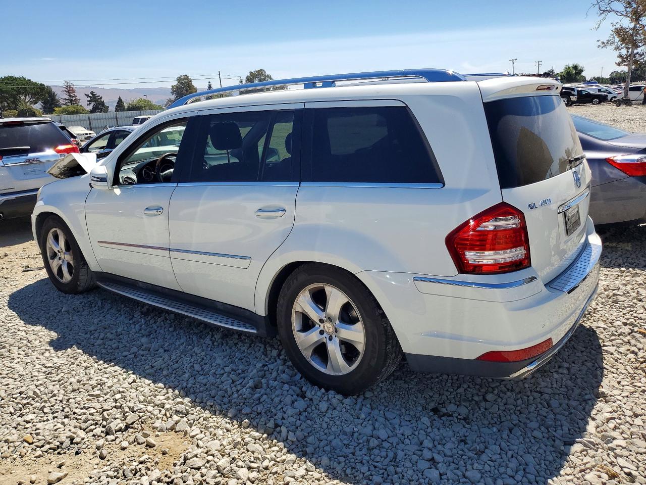 2011 Mercedes-benz Gl 450 4matic White vin: 4JGBF7BEXBA732508