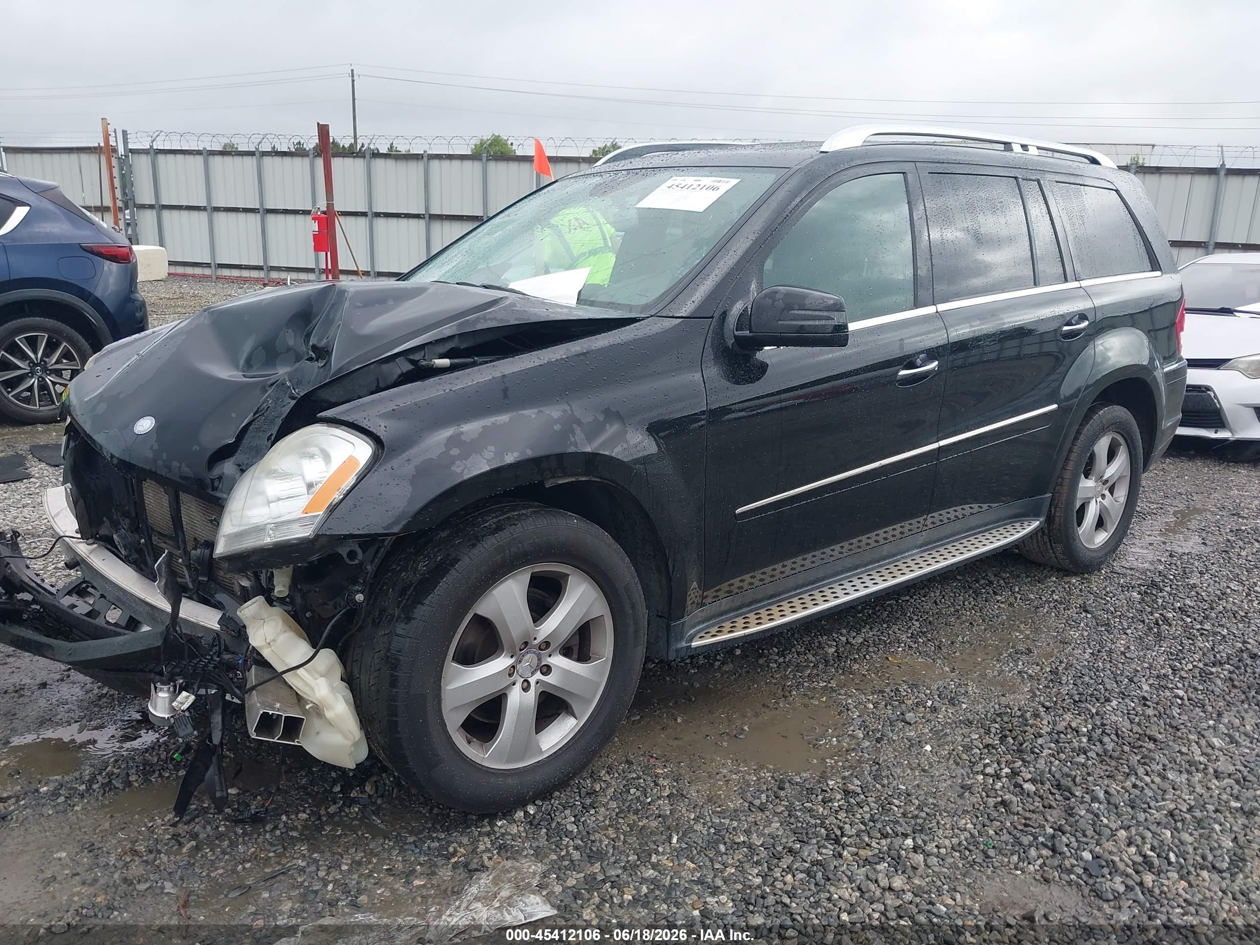 2011 Mercedes-benz Gl 450 4matic Black vin: 4JGBF7BEXBA753553
