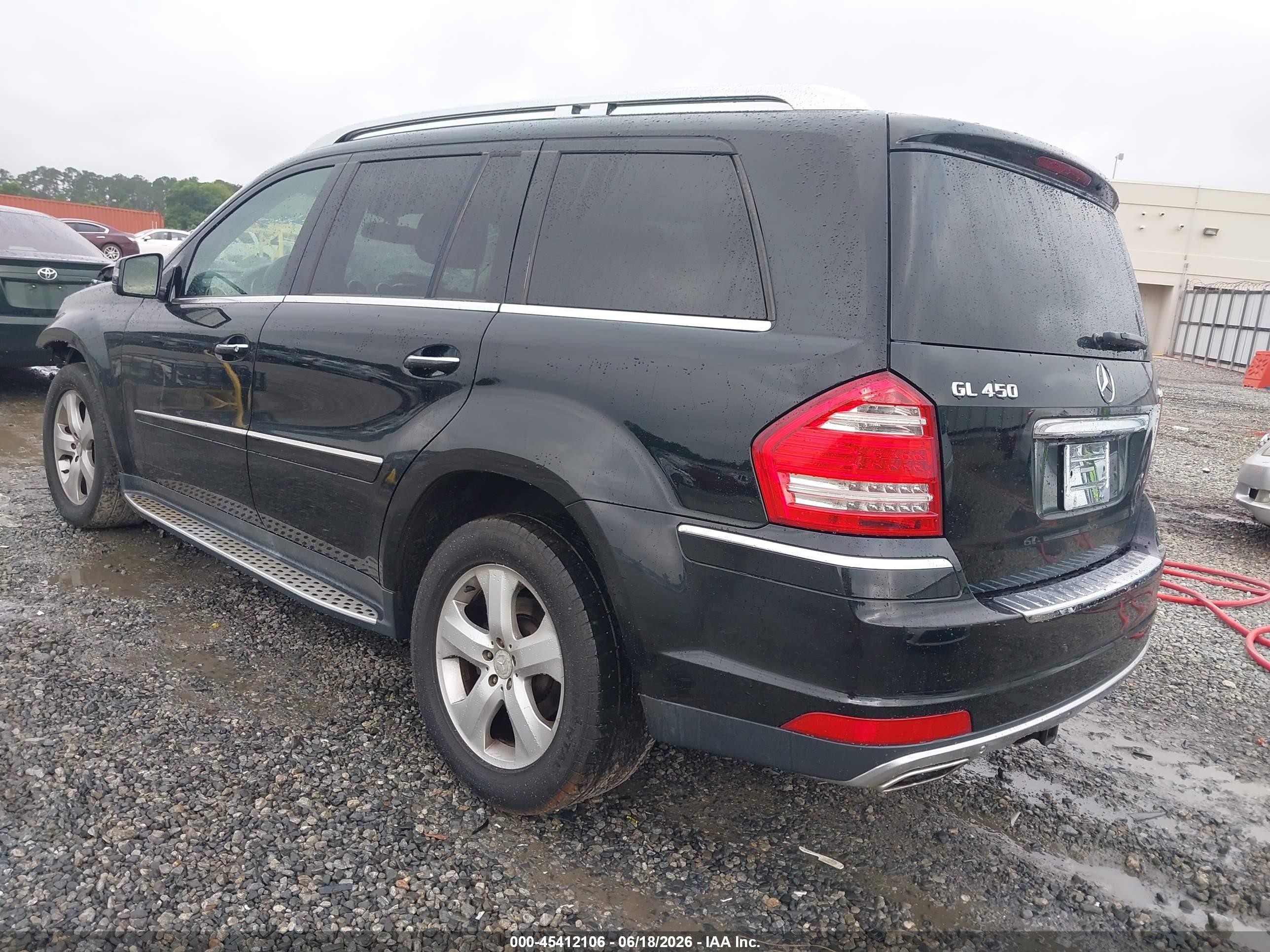 2011 Mercedes-benz Gl 450 4matic Black vin: 4JGBF7BEXBA753553