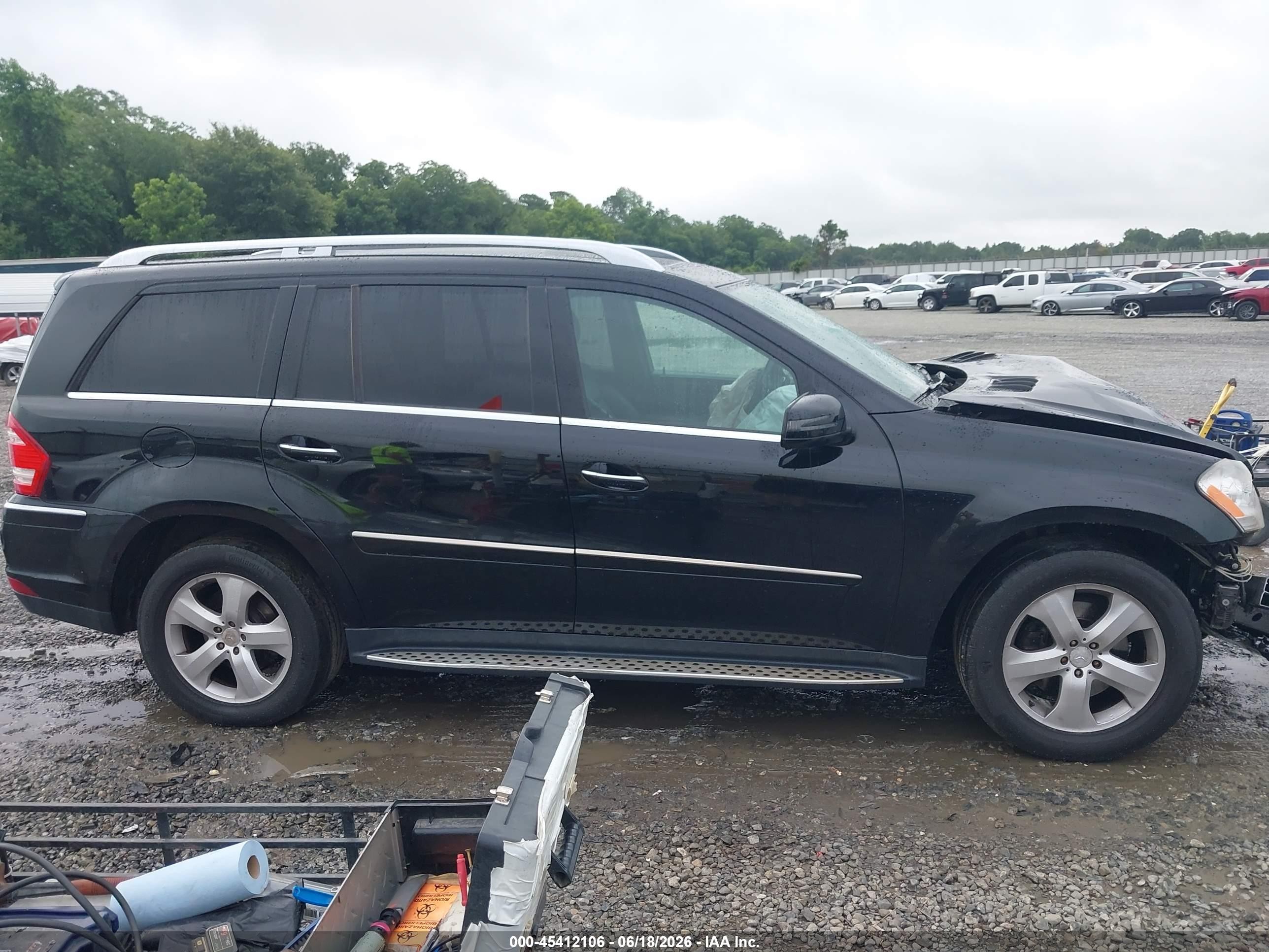 2011 Mercedes-benz Gl 450 4matic Black vin: 4JGBF7BEXBA753553
