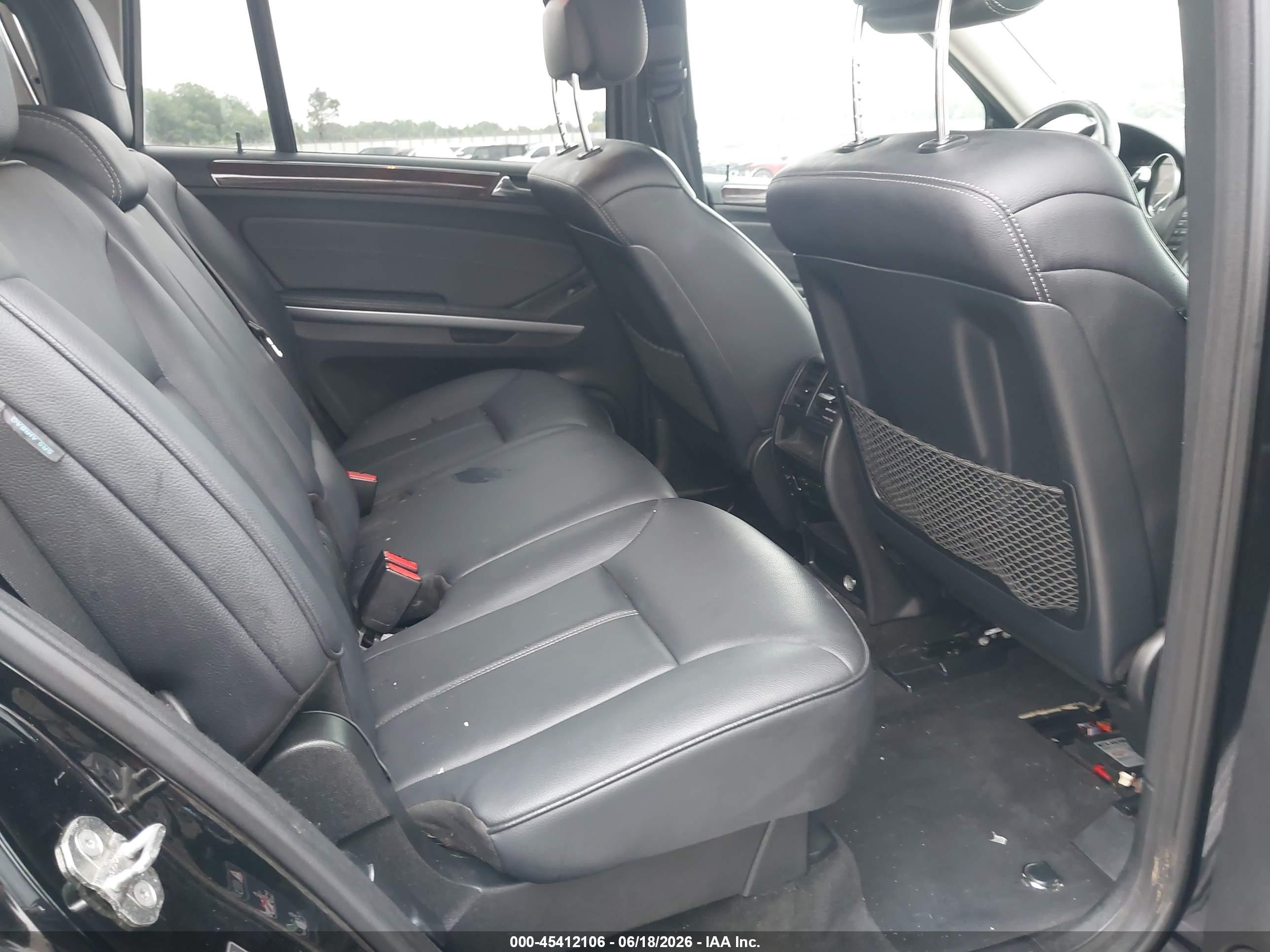2011 Mercedes-benz Gl 450 4matic Black vin: 4JGBF7BEXBA753553