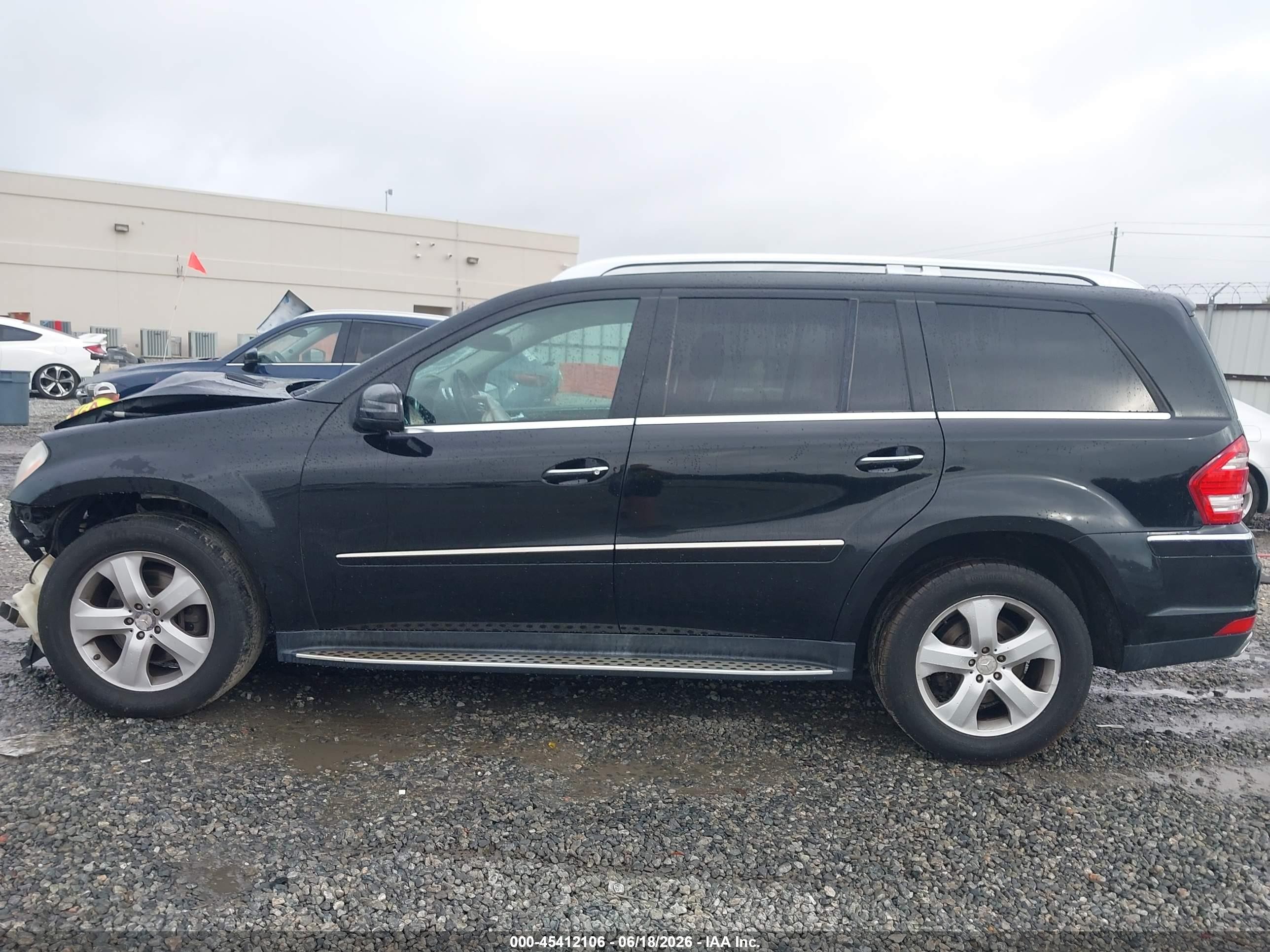 2011 Mercedes-benz Gl 450 4matic Black vin: 4JGBF7BEXBA753553