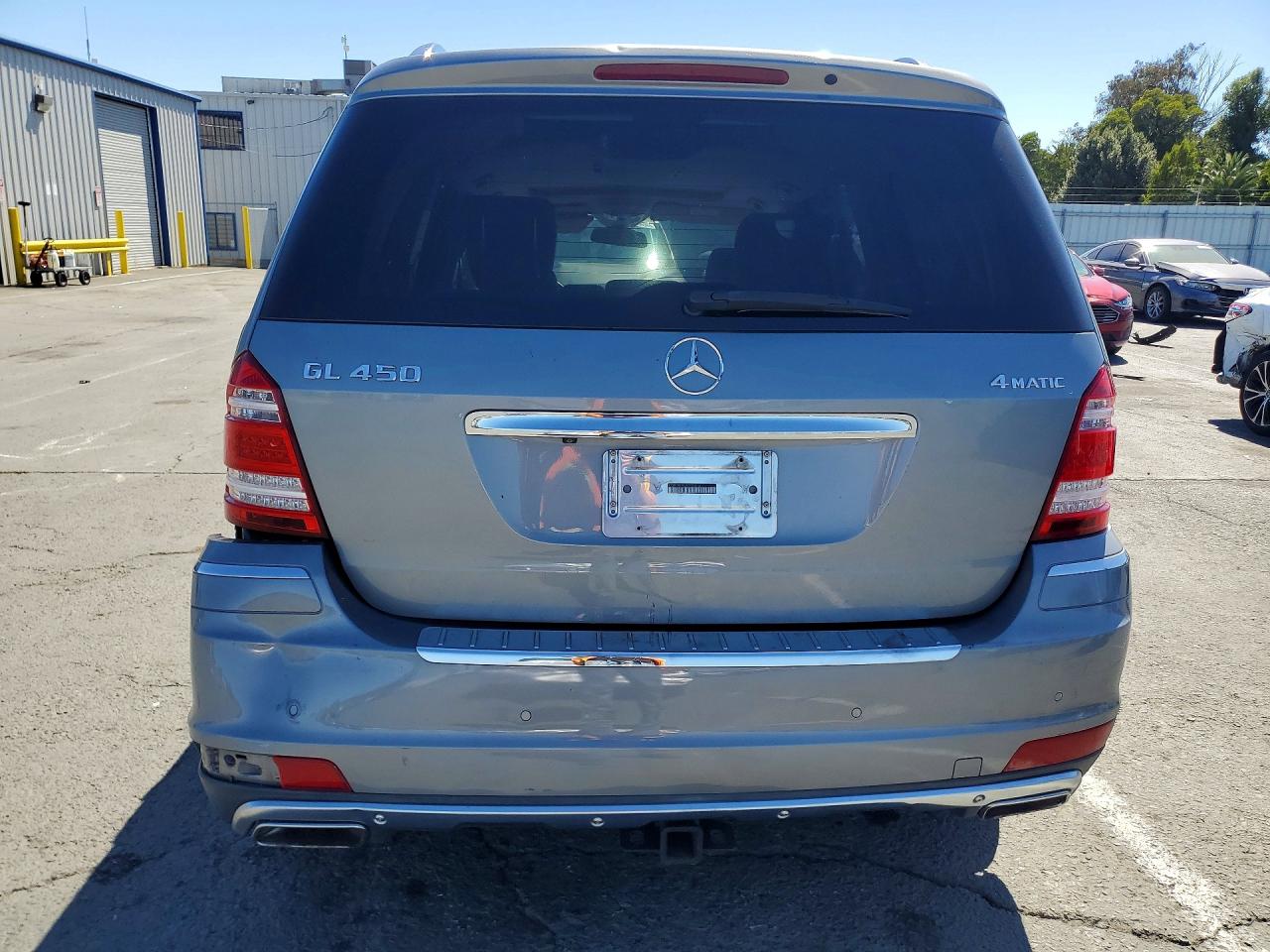 2012 Mercedes-benz Gl 450 4matic Gray vin: 4JGBF7BEXCA777031