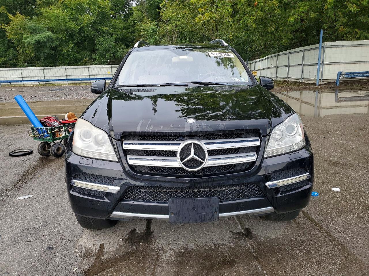 2012 Mercedes-benz Gl 450 4matic Black vin: 4JGBF7BEXCA784576